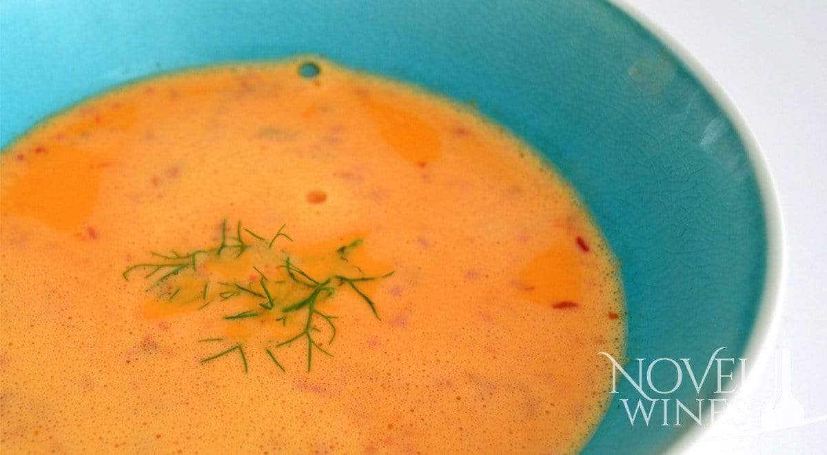 A recipe for Harissa Crab Bisque