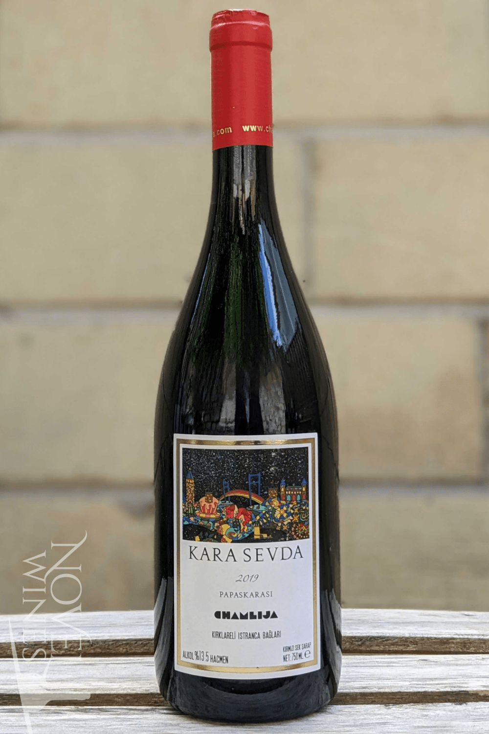 Chamlija Red Wine Chamlija Kara Sevda 'Blind Love' Papaskarasi 2018, Turkey