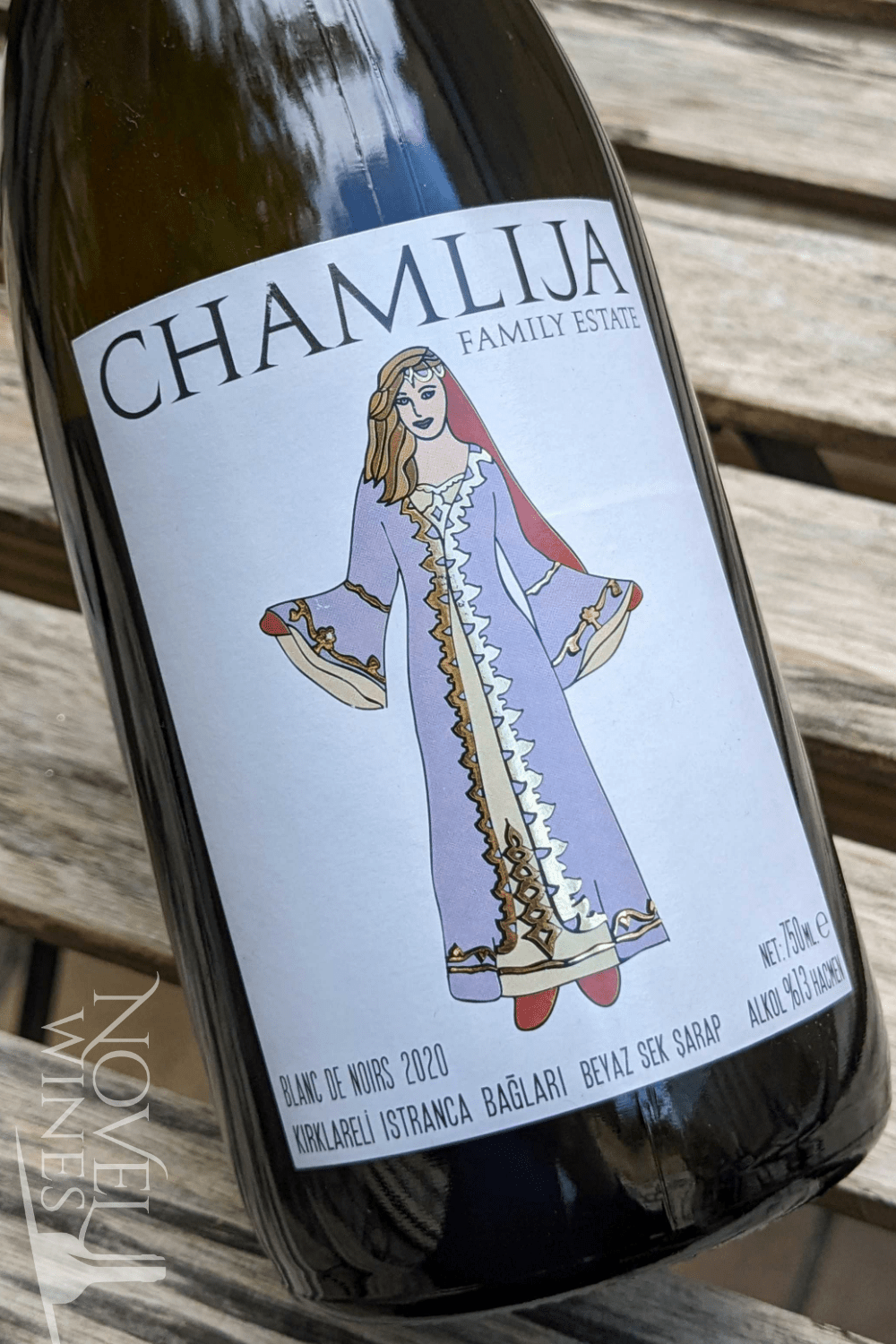 Chamlija White Wine Chamlija Blanc de Noir Papaskarasi 2020, Turkey