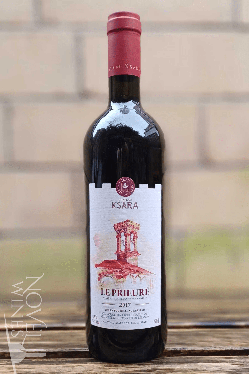 Chateau Ksara Red Wine Chateau Ksara Le Prieure Red 2017, Lebanon