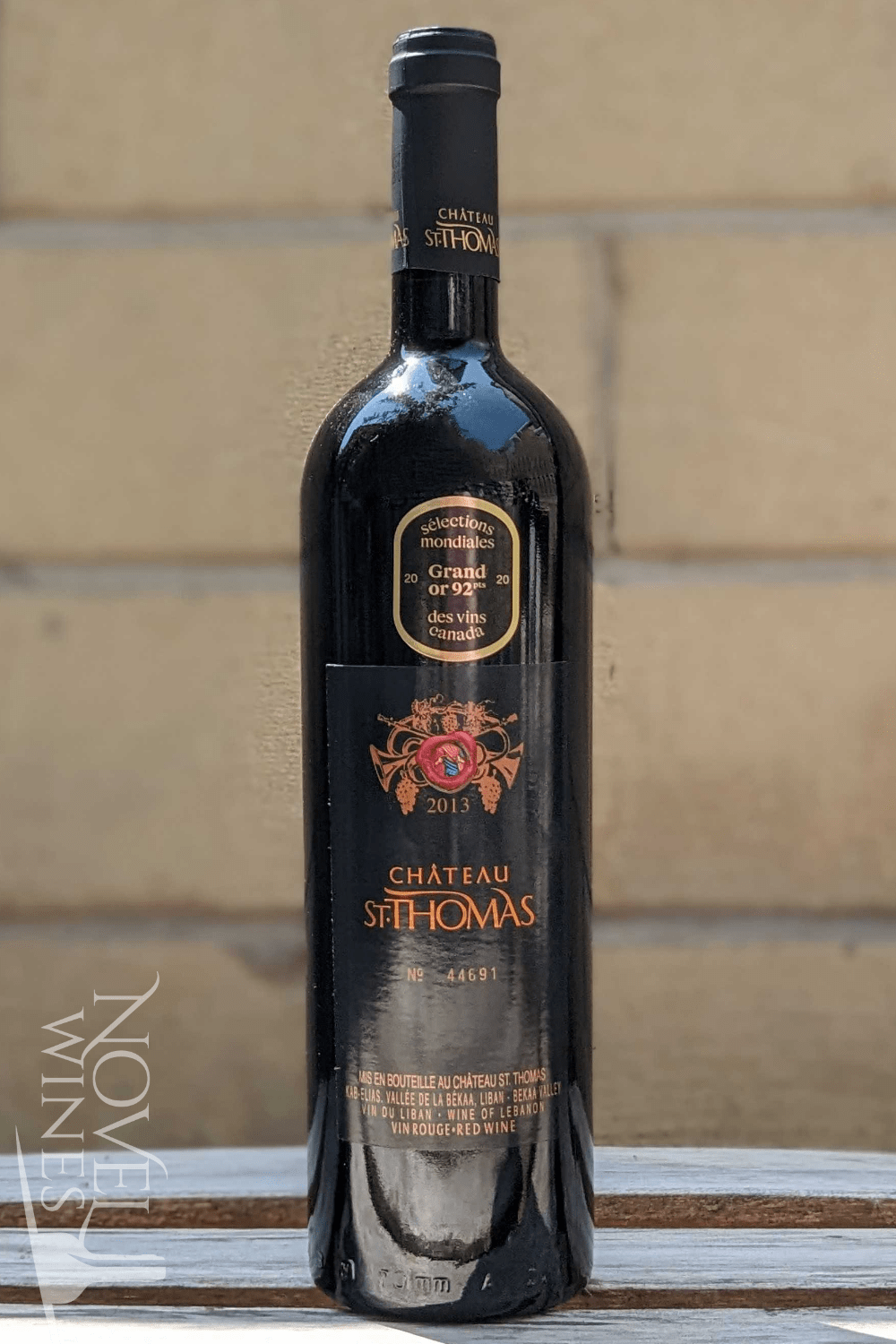 Chateau Ksara Red Wine Clos St Thomas 'Chateau St Thomas' Red 2013, Lebanon