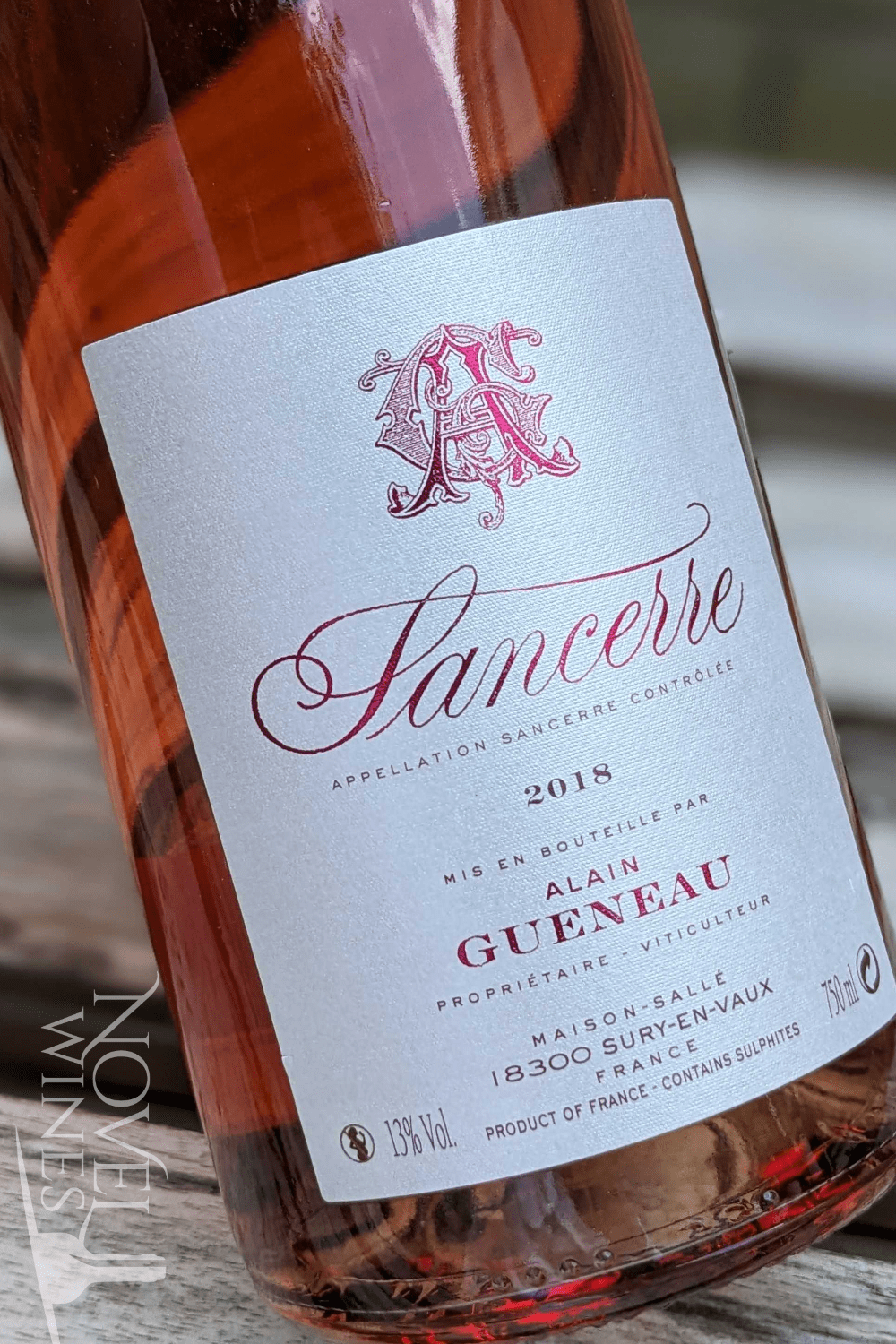 Domaine Alain Gueneau Rose Wine Alain Gueneau Sancerre Rose 2018, France