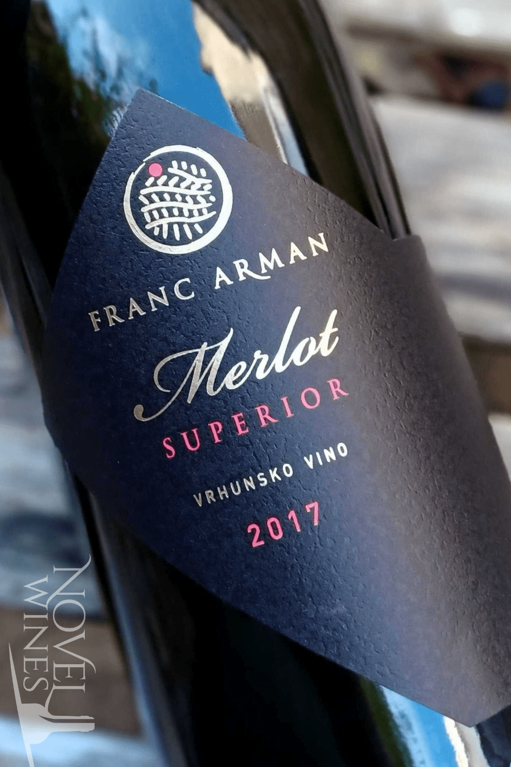 Franc Arman Red Wine Franc Arman Merlot 2017, Croatia