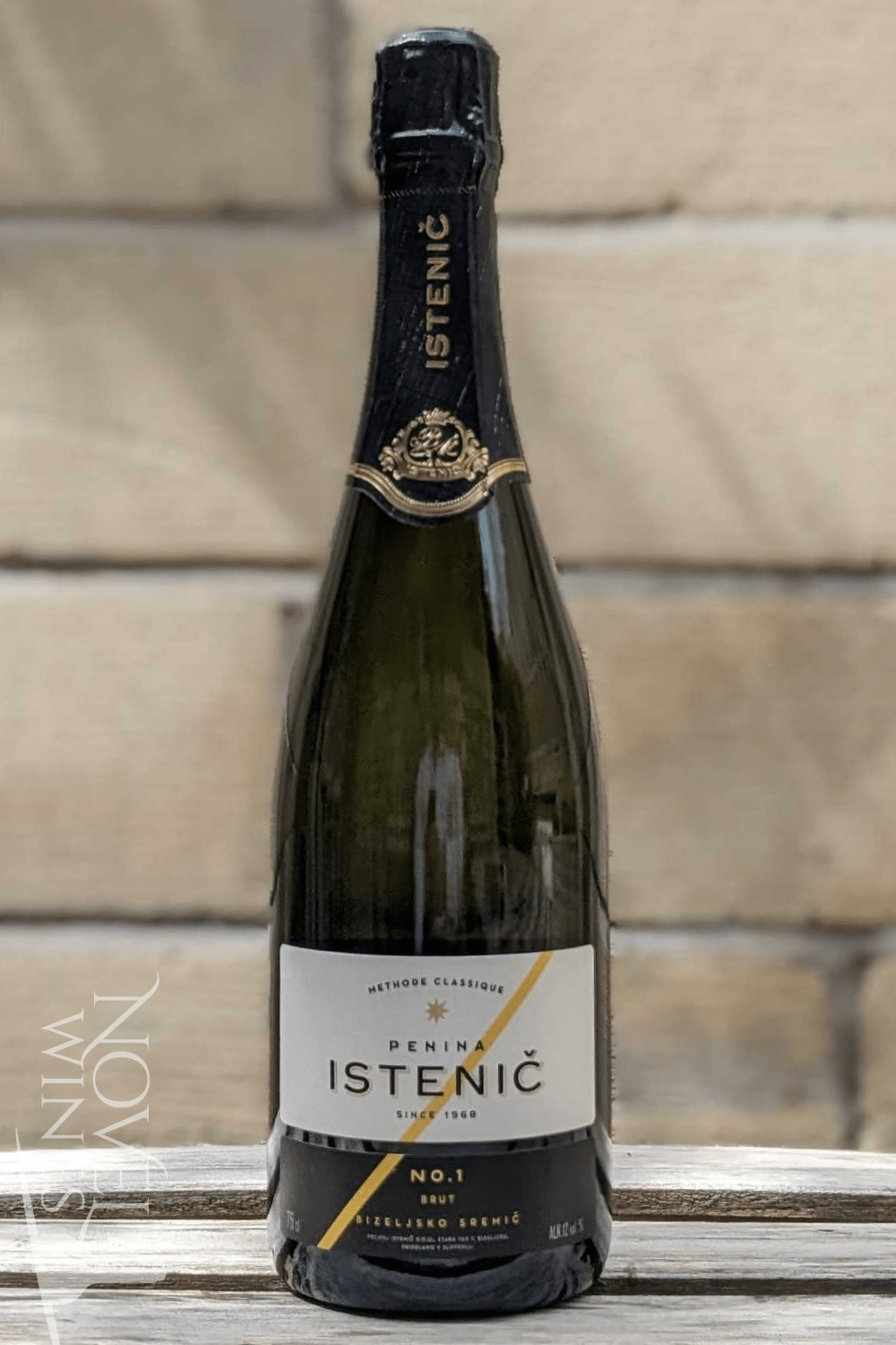 Istenic Sparkling Wine Istenic Special Cuvée No. 1 Brut NV, Slovenia