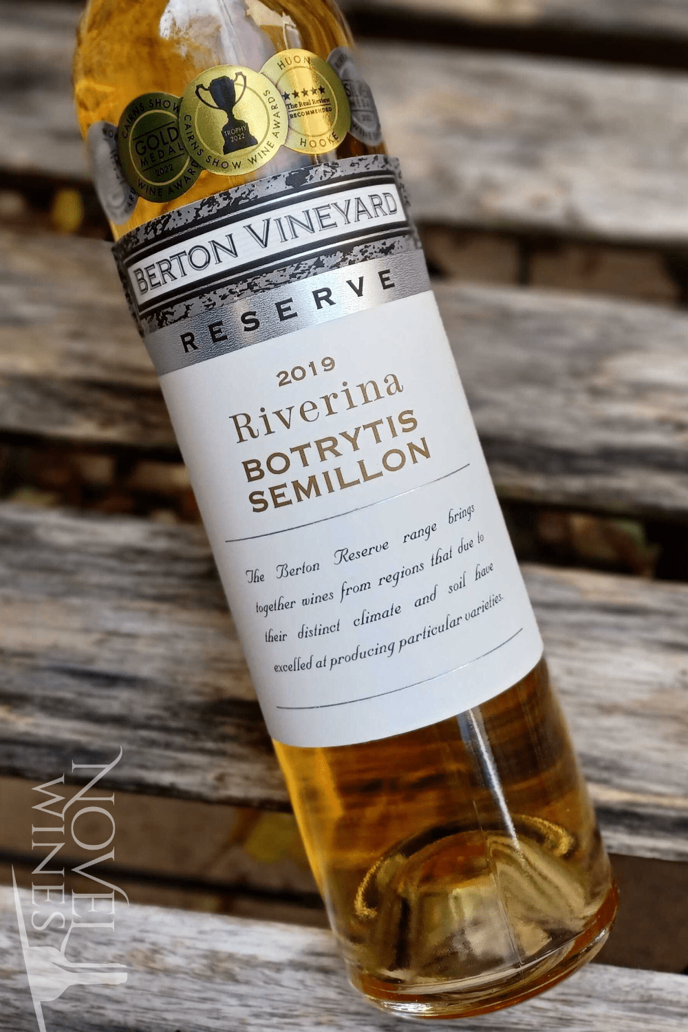 Novel Wines Berton Vineyard Reserve, Riverina, Botrytis Semillon 2019, Australia