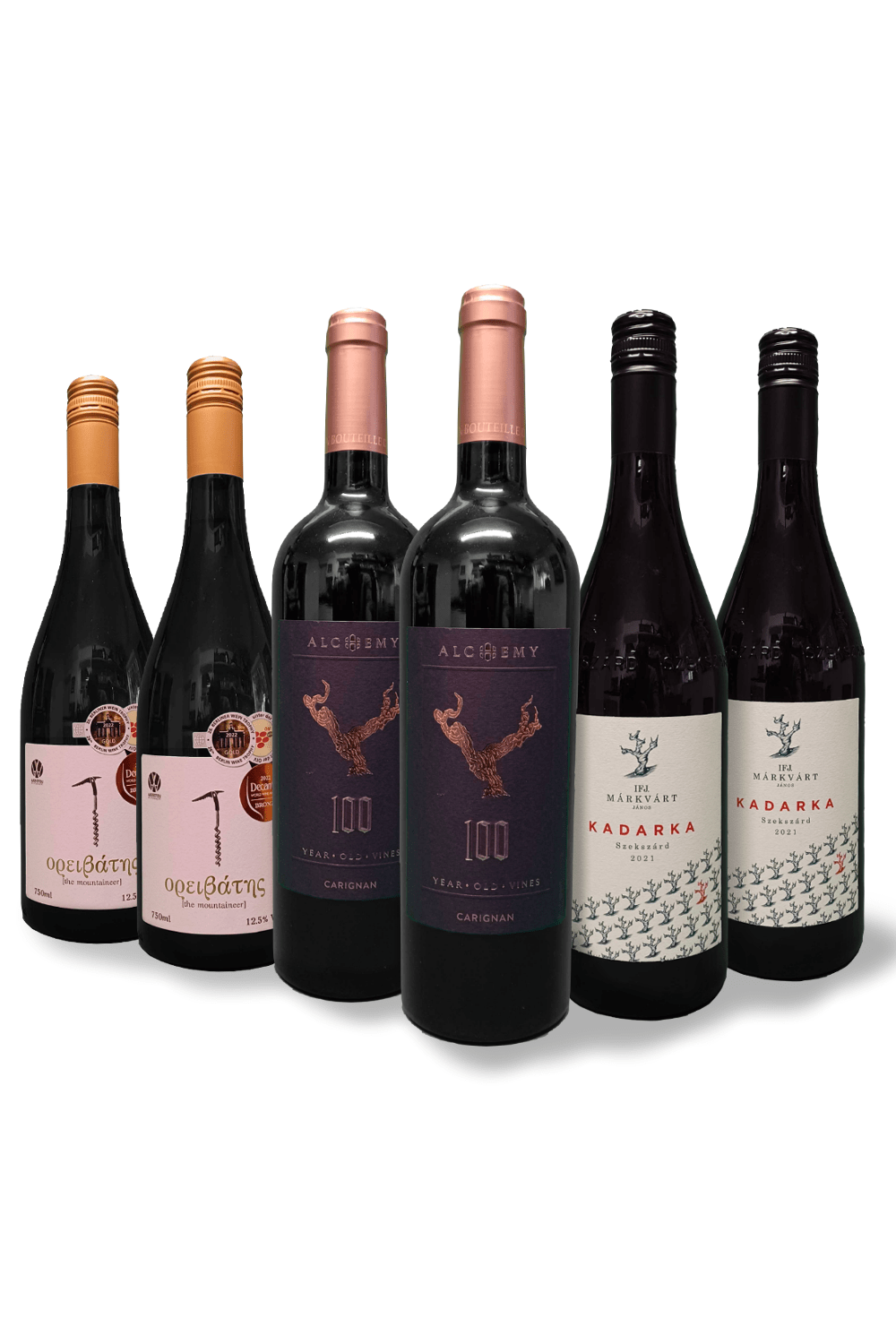 Novel Wines Mixed Case NEW! Our deal on Old Vine Wines - Six Bottle Mixed Case Offer