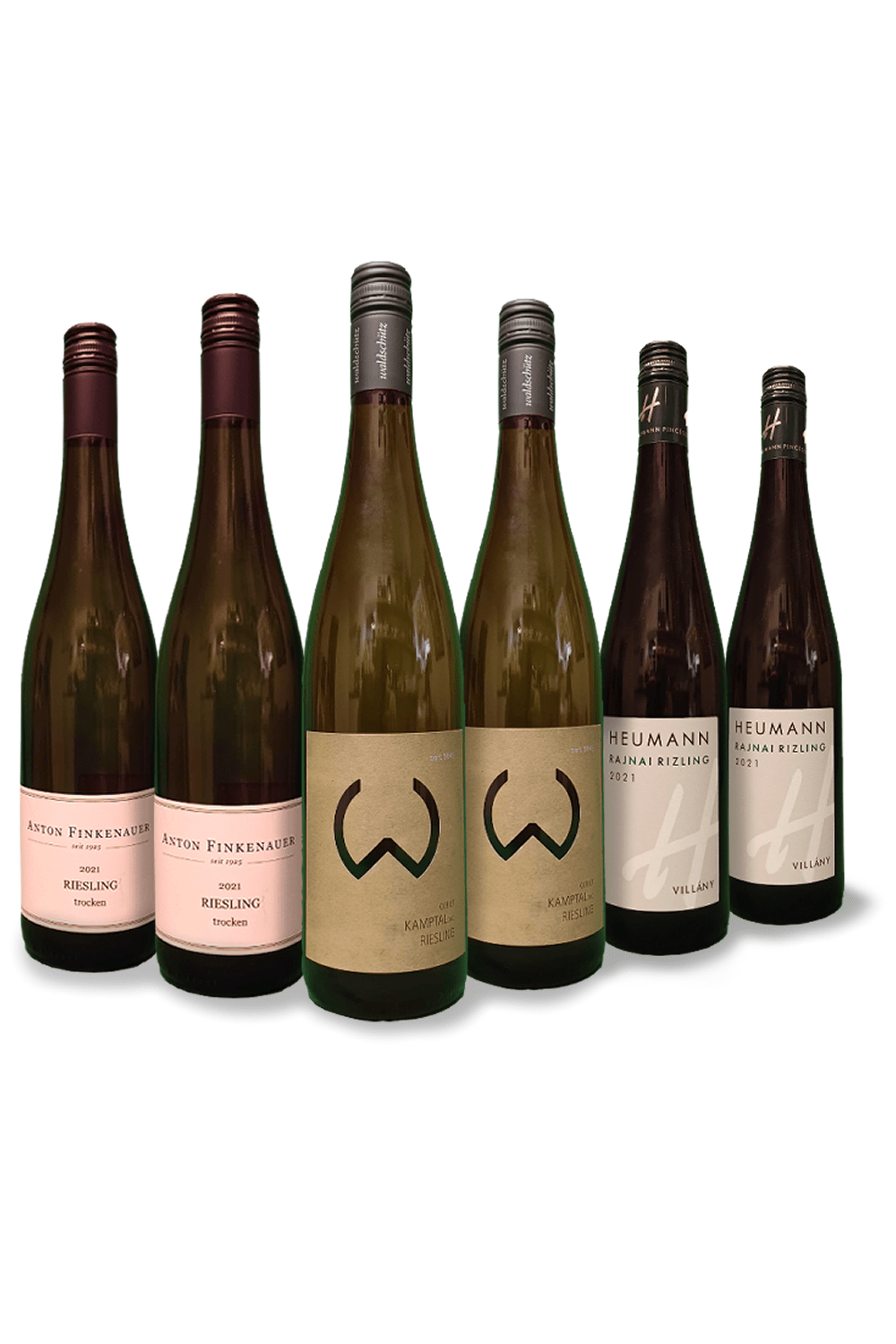 Novel Wines Mixed Case Our Deal On Dry European Rieslings - Six Bottle Mixed Case Offer