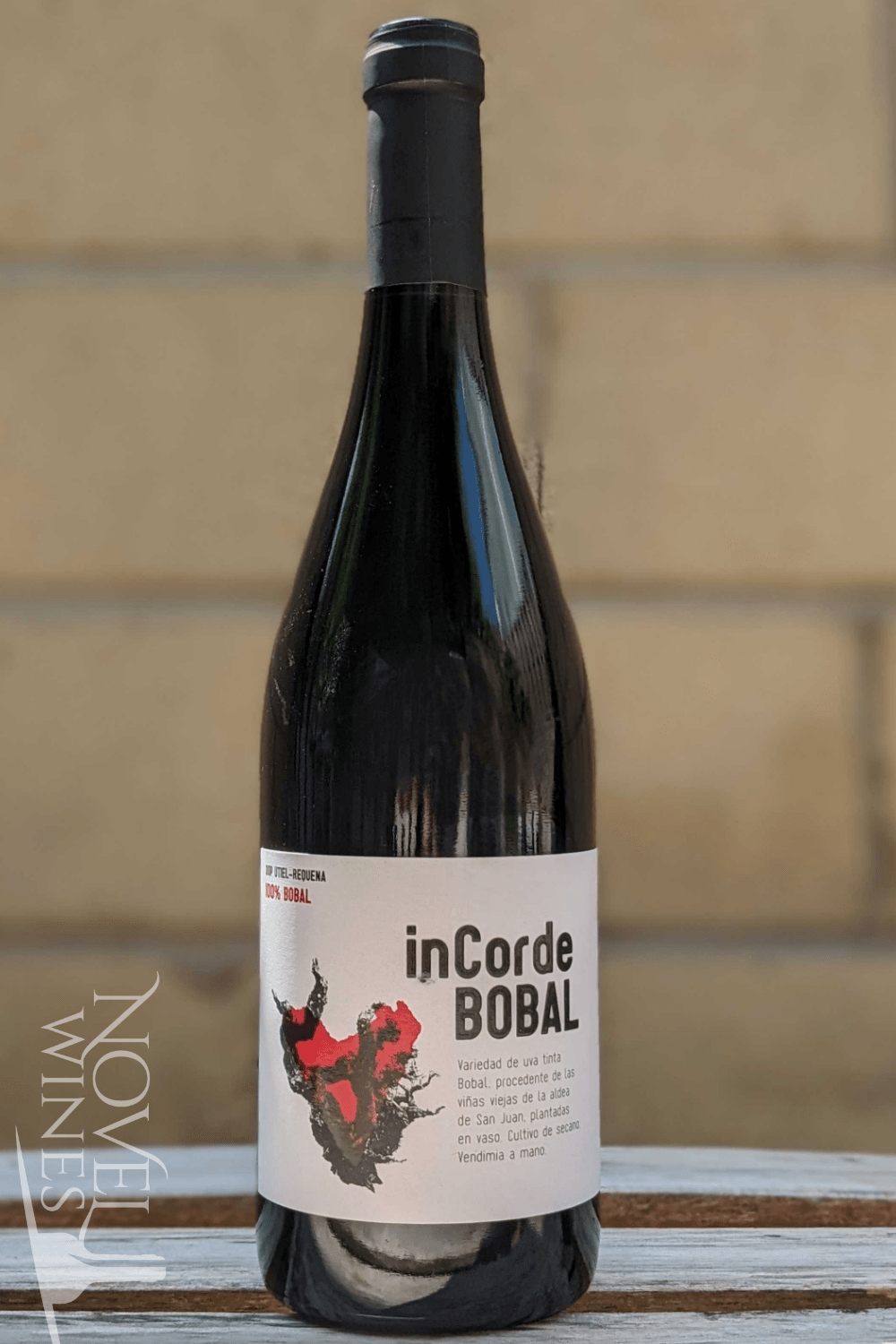 Novel Wines Red Wine San Juan Bautista inCorde Bush Vine Bobal 2021, Spain