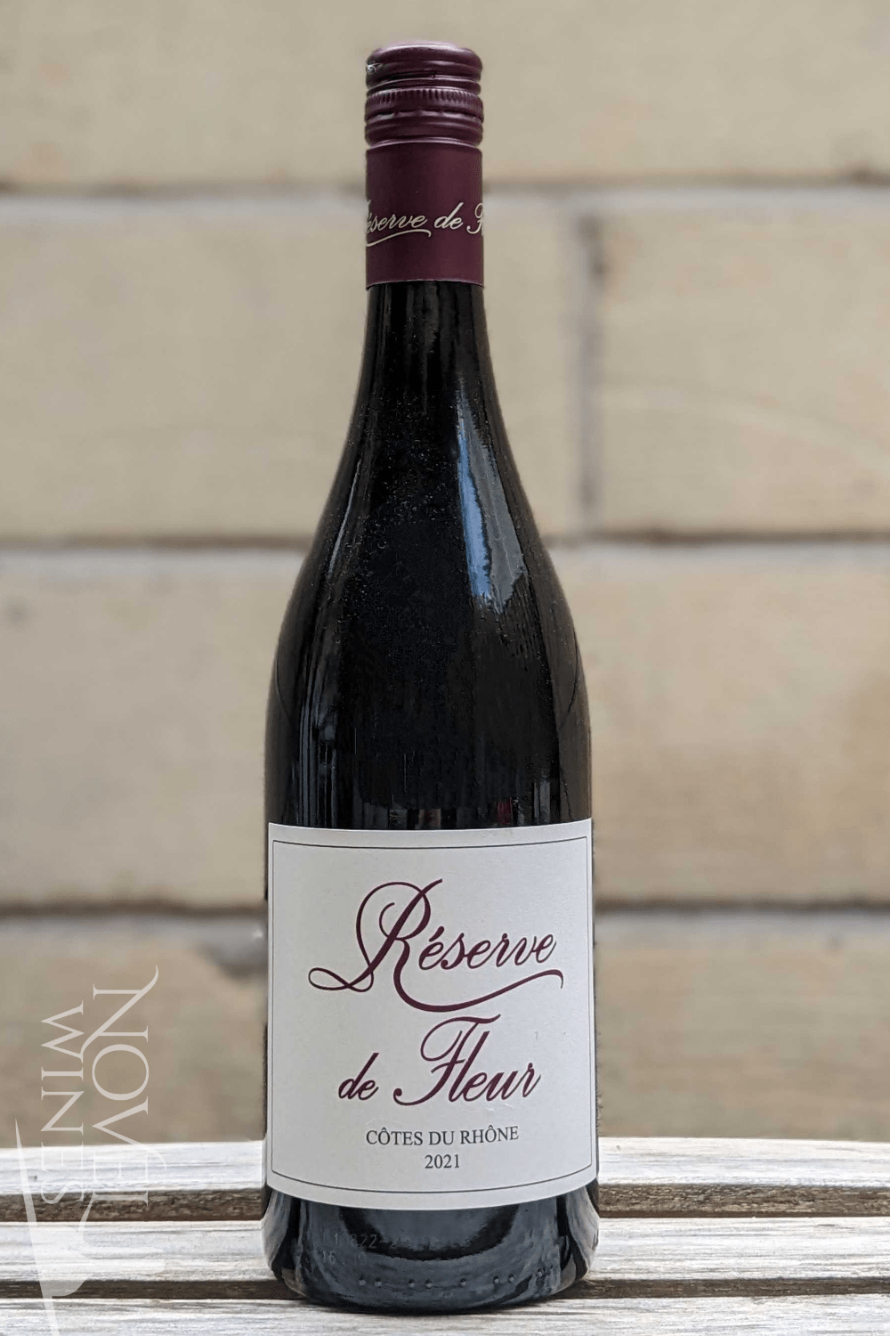 Novel Wines Reserve de Fleur Cotes du Rhone 2021, France