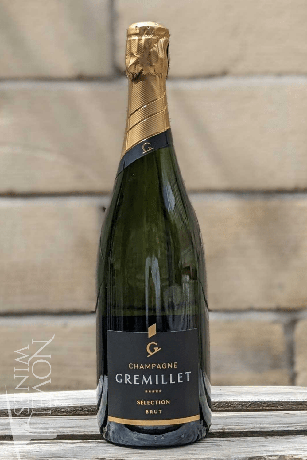 Novel Wines Sparkling Wine Champagne Gremillet Brut NV, France