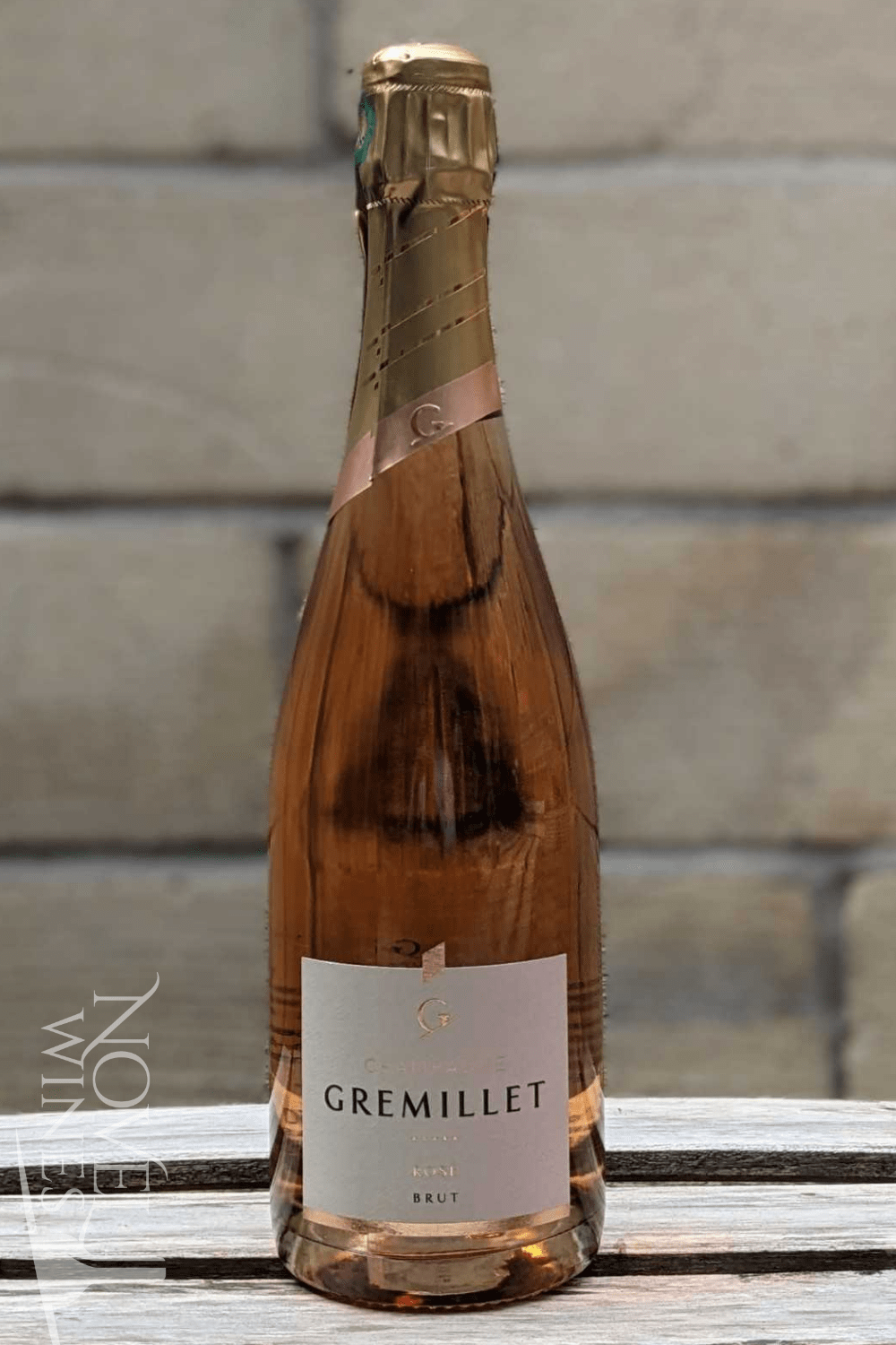 Novel Wines Sparkling Wine Champagne Gremillet Rose Brut NV, France
