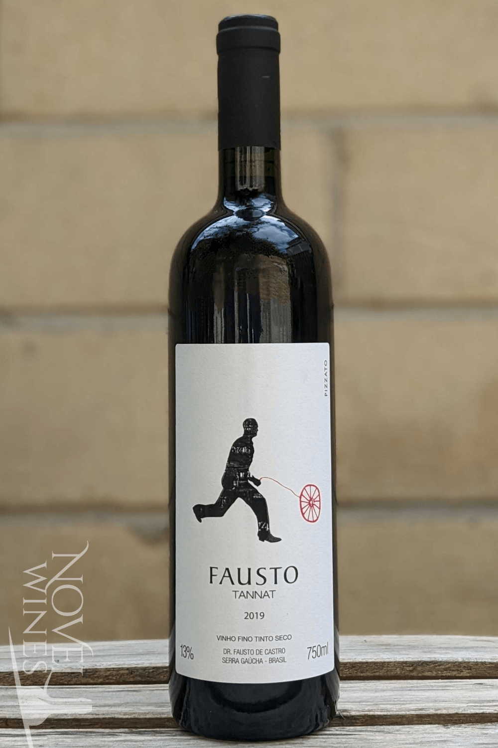 Pizzato Red Wine Pizzato Fausto Tannat 2019, Brazil
