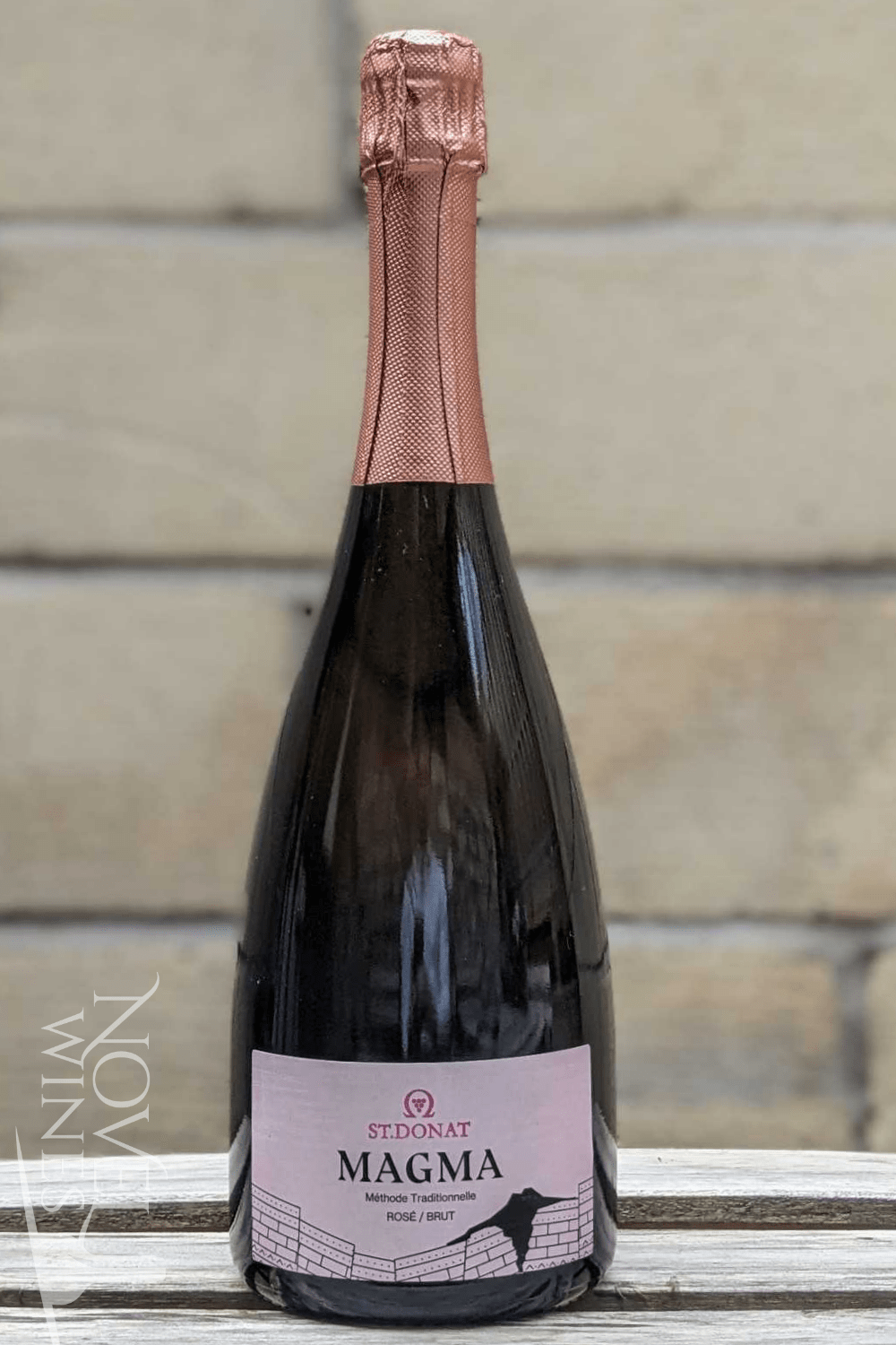 St. Donat Wine Estate Sparkling Wine St. Donat Magma Rosé Brut 2018, Hungary