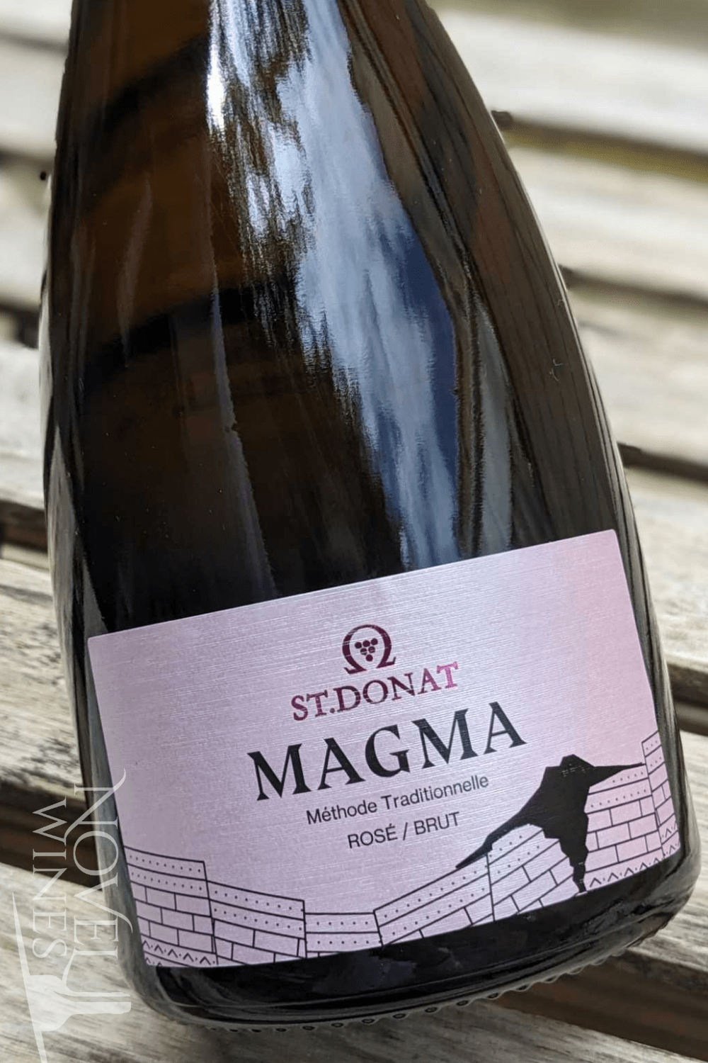 St. Donat Wine Estate Sparkling Wine St. Donat Magma Rosé Brut 2018, Hungary