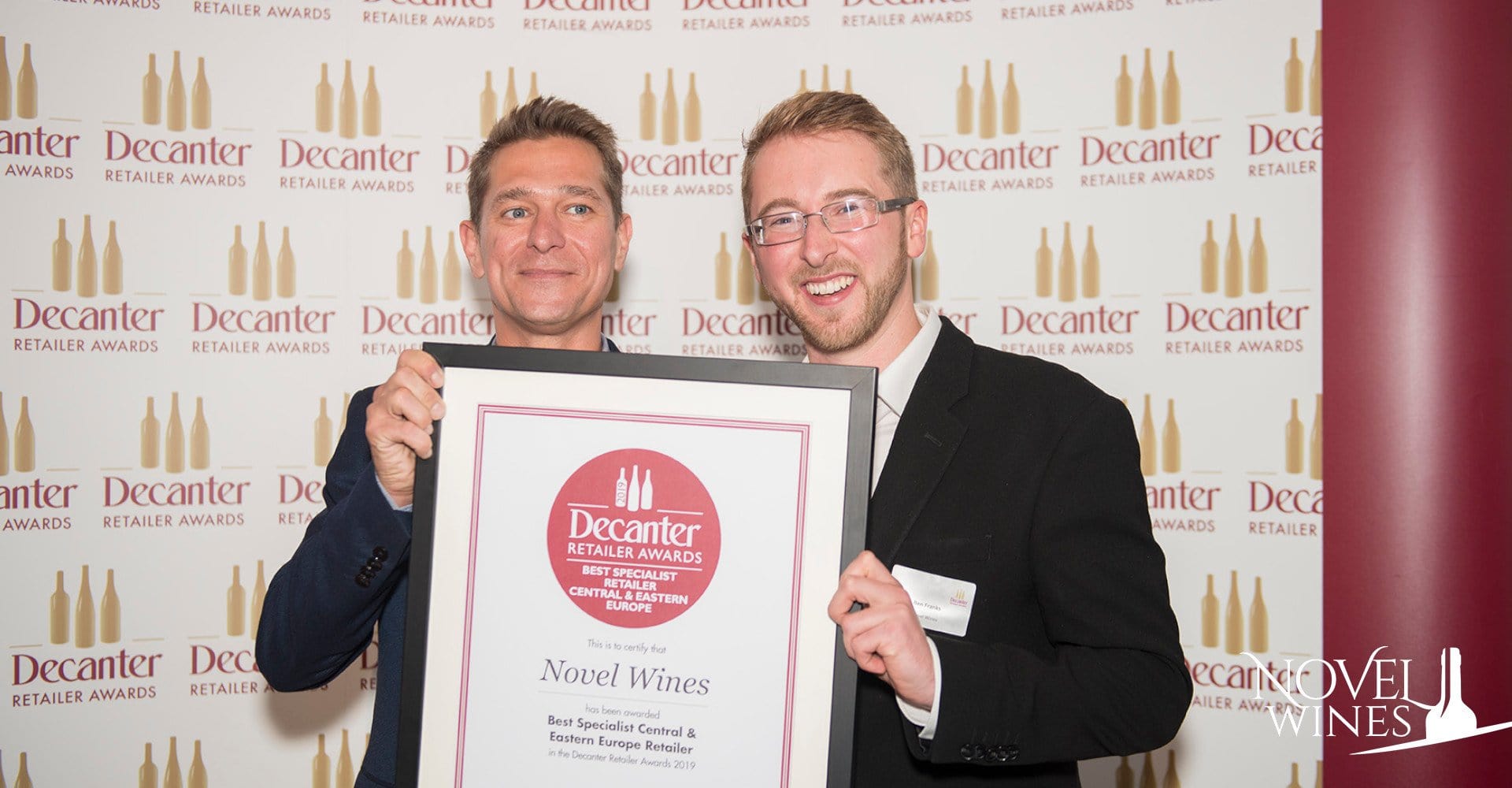 Novel Wines WINS Decanter Award for Best Specialist Retailer