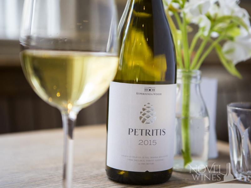 Kyperounda Winery Petritis White Wine from Cyprus