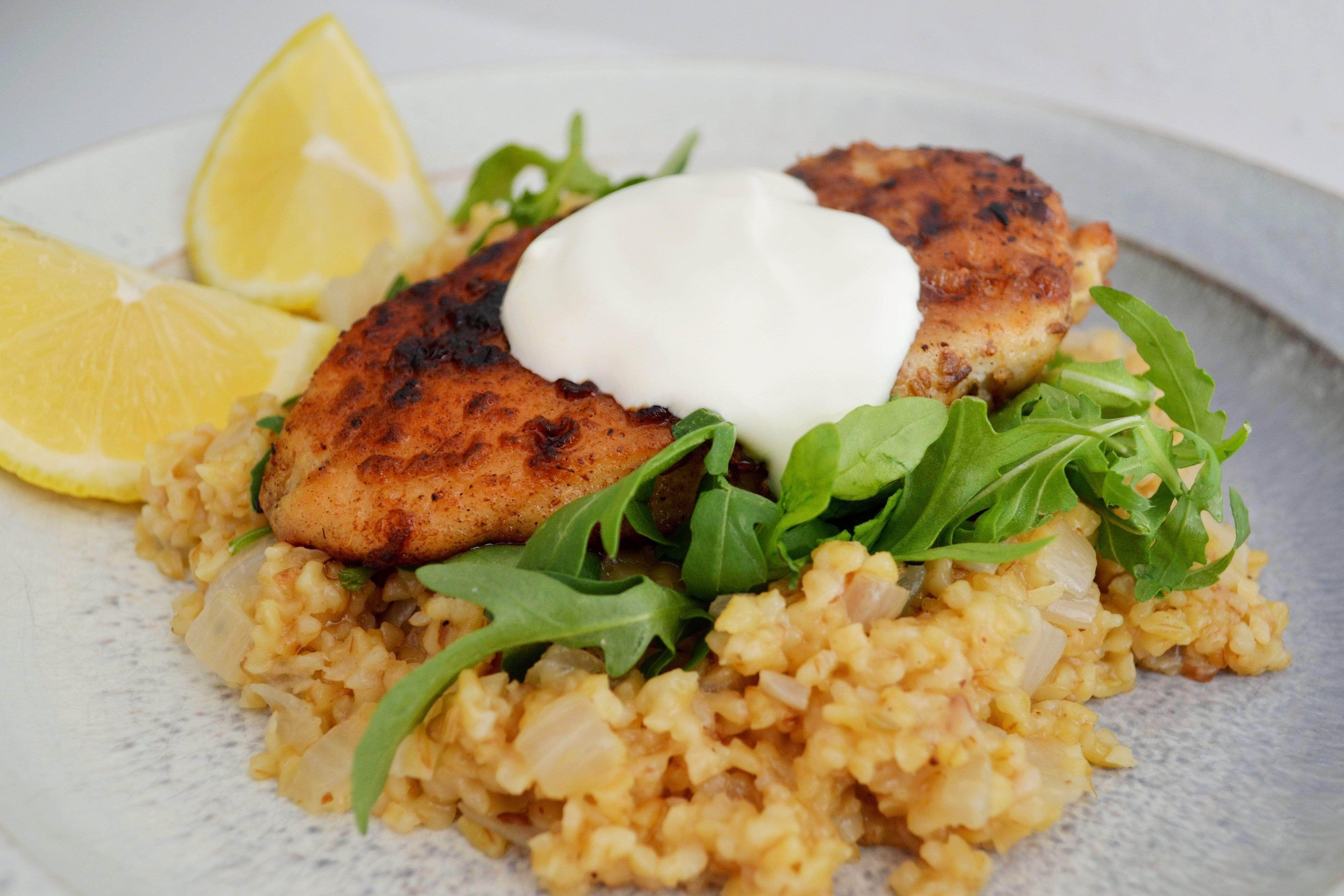 Lemon & fennel chicken