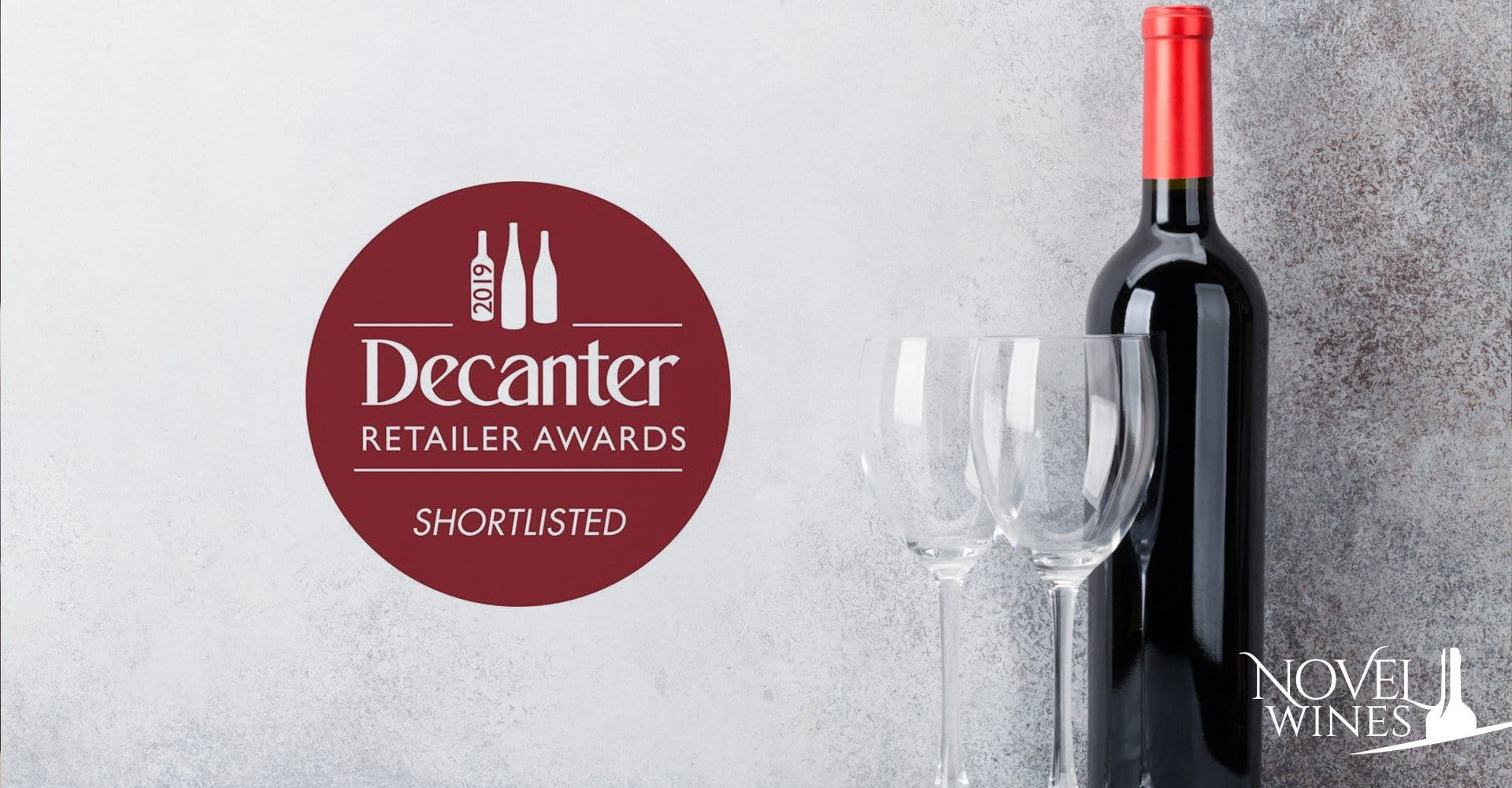 Novel Wines Shortlisted in Decanter Retailer Awards