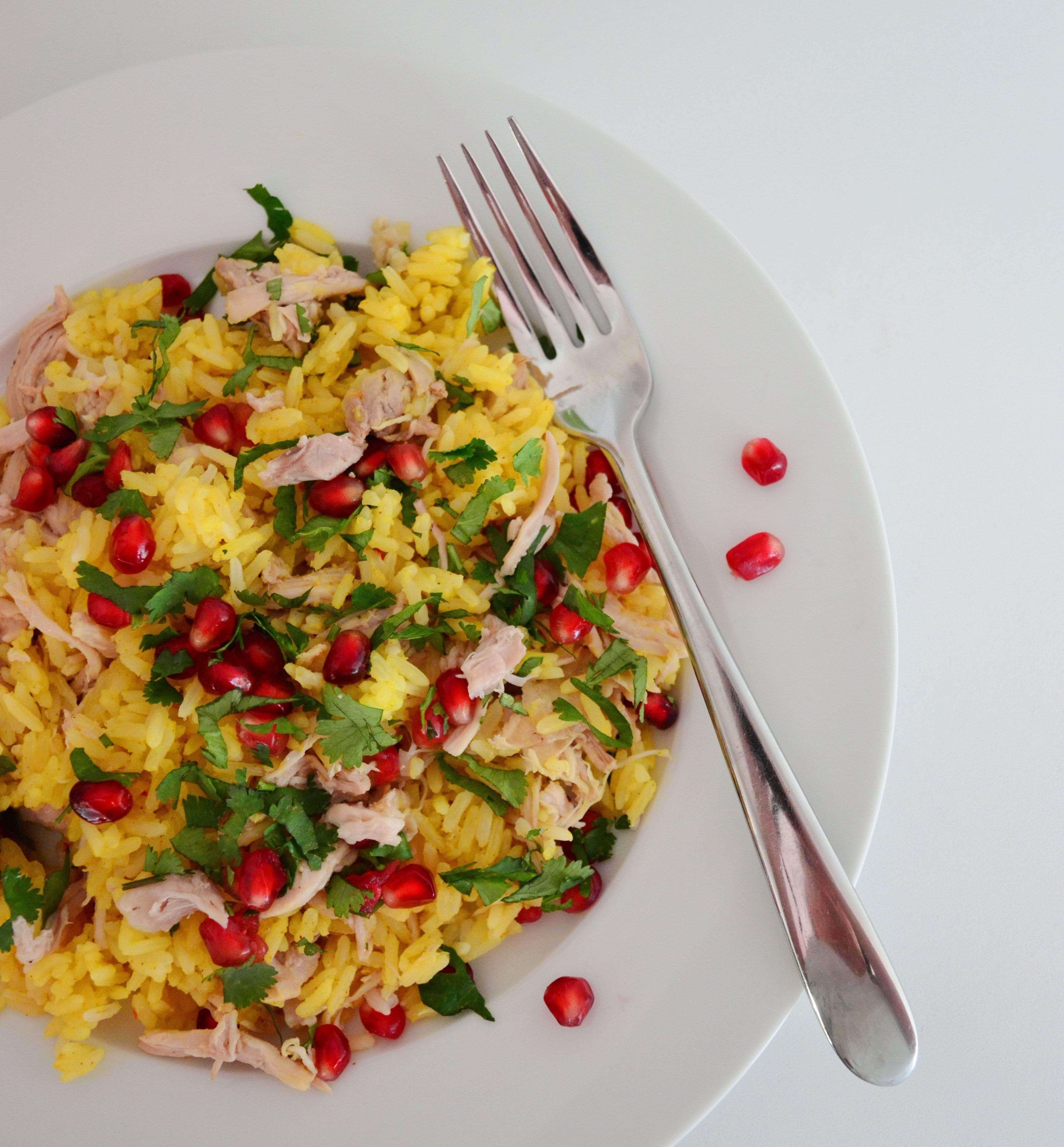 Turkey pilaf