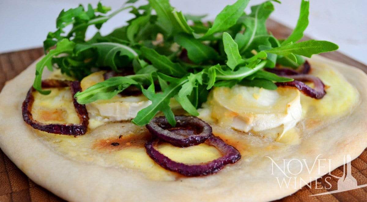 White Goat's Cheese Pizza recipe paired with Pilato Malvasija