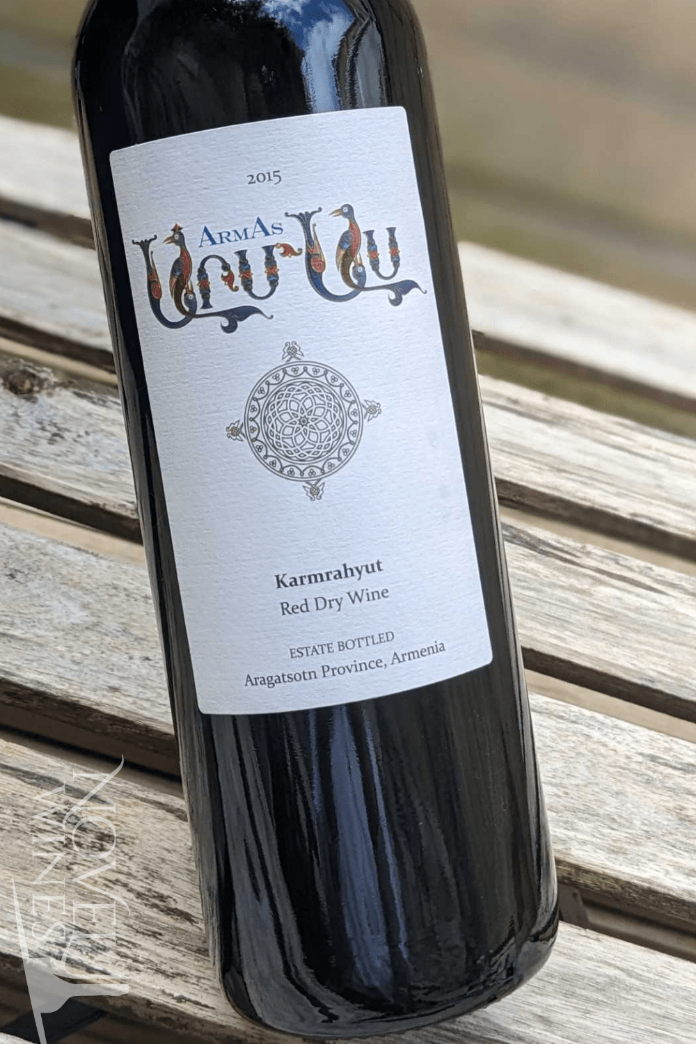 ArmAs Red Wine ArmAs Karmrahyut 2015, Armenia