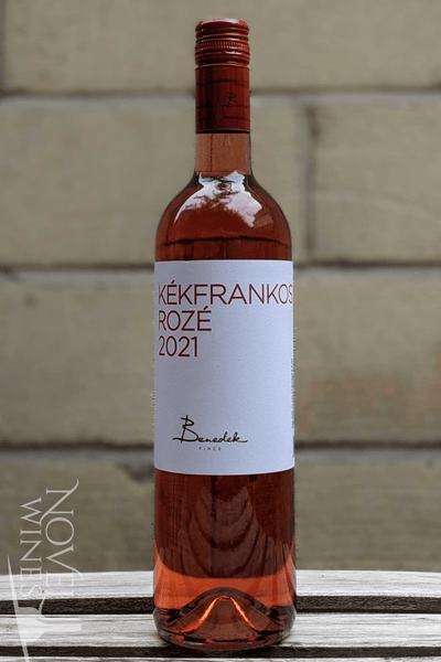 Benedek Kekfrankos Rose Wine from Matra, Hungary