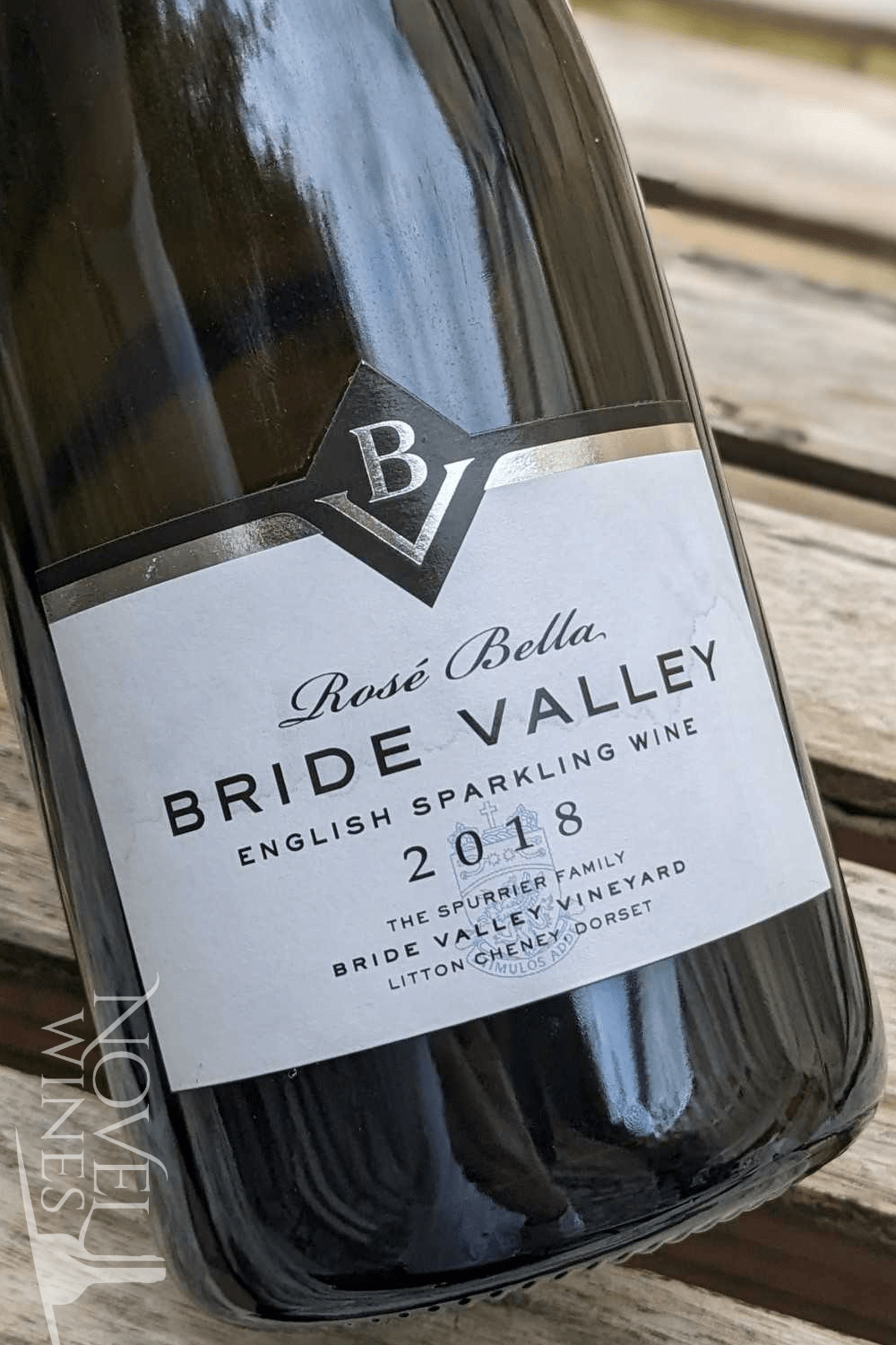 Bride Valley Vineyard Sparkling Wine Bride Valley Vineyard Rosé Bella 2018, England