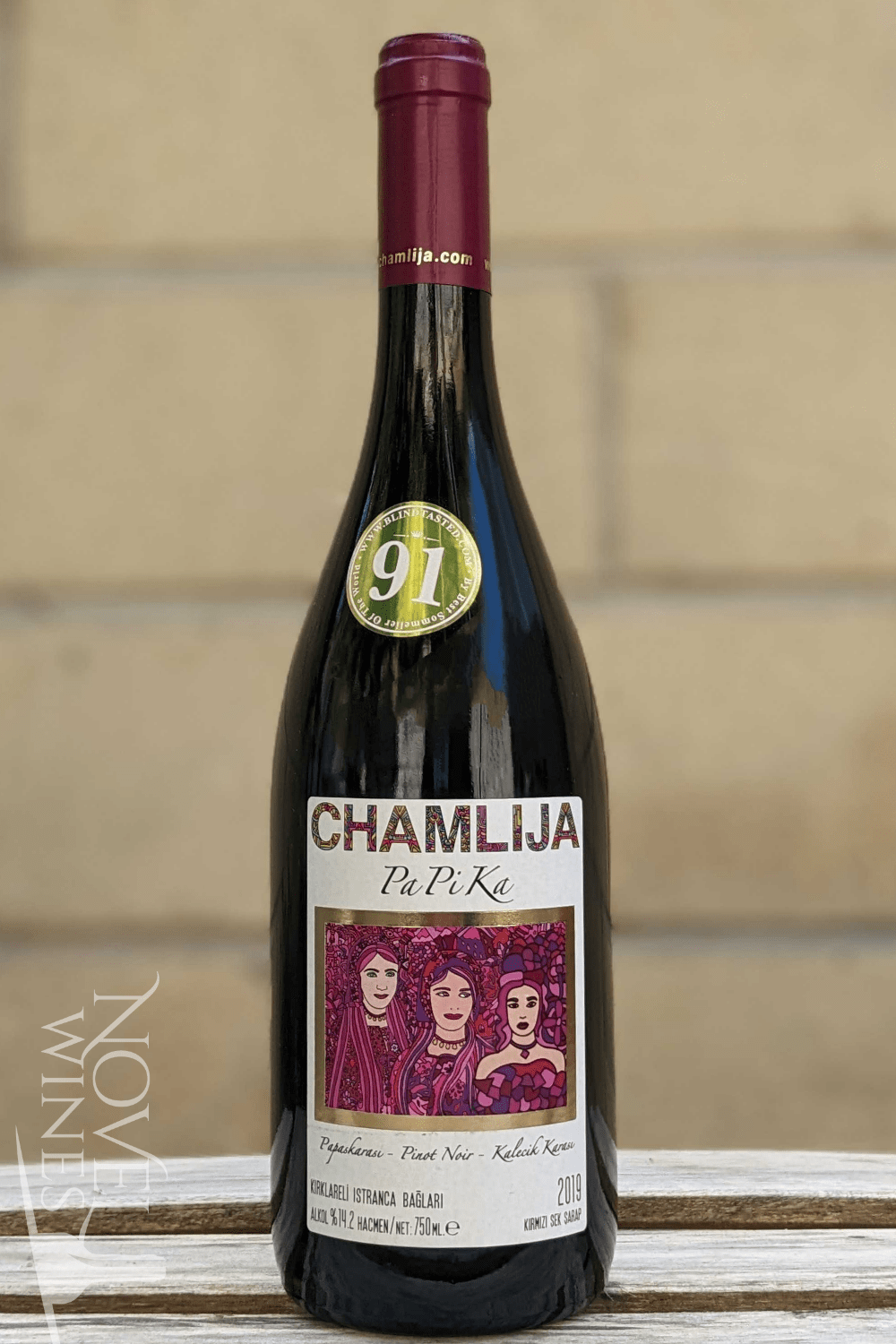 Chamlija Red Wine Chamlija Pa-Pi-Ka 2019, Turkey