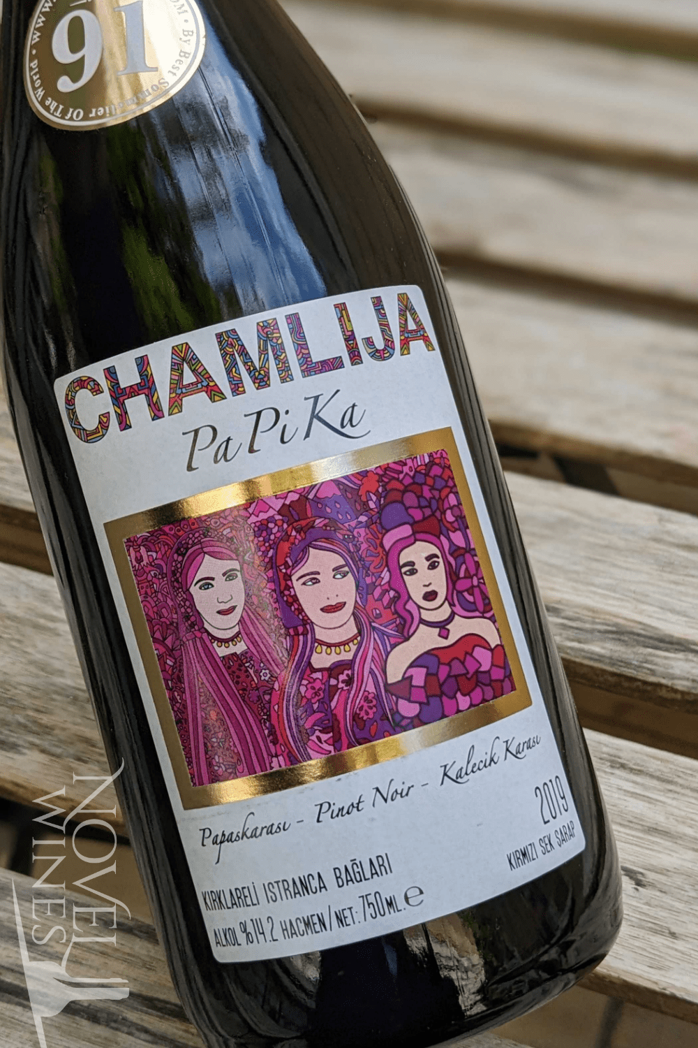 Chamlija Red Wine Chamlija Pa-Pi-Ka 2019, Turkey