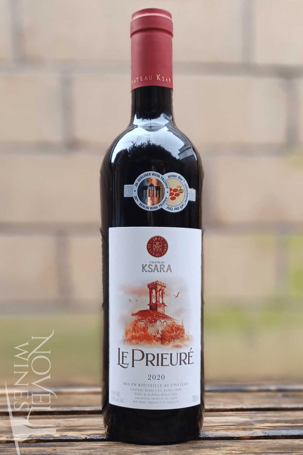 Chateau Ksara Red Wine Chateau Ksara Le Prieure Red 2020, Lebanon