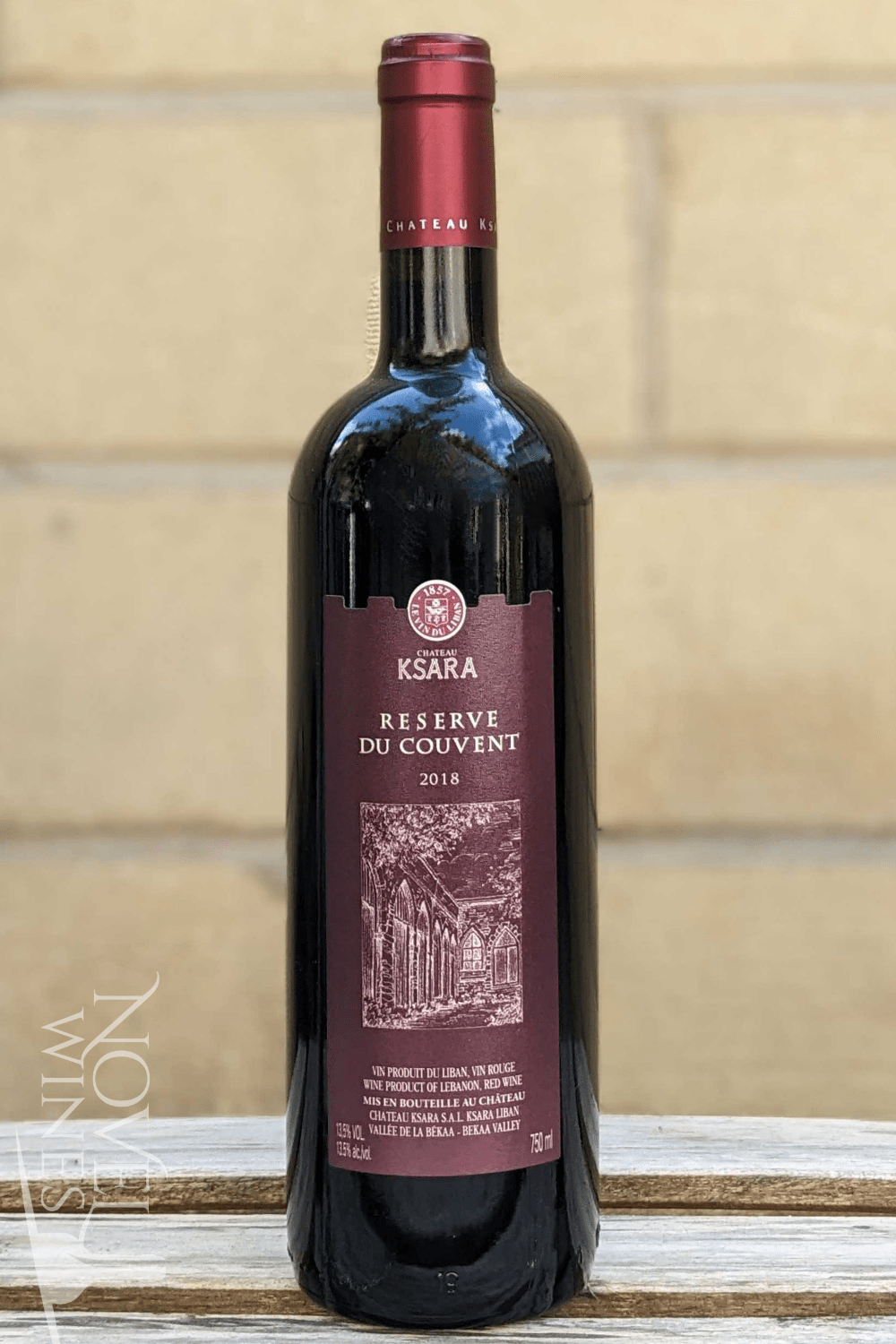 Chateau Ksara Red Wine Chateau Ksara Reserve Du Couvent 2018, Lebanon