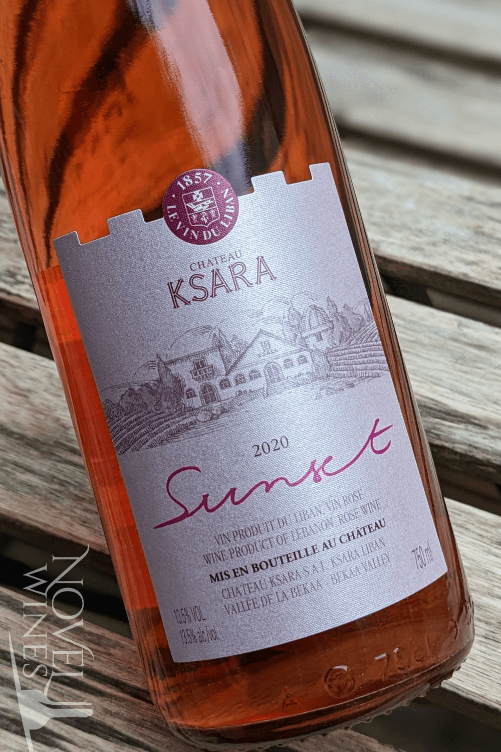 Chateau Ksara Rose Wine Chateau Ksara Sunset Rose 2020, Lebanon