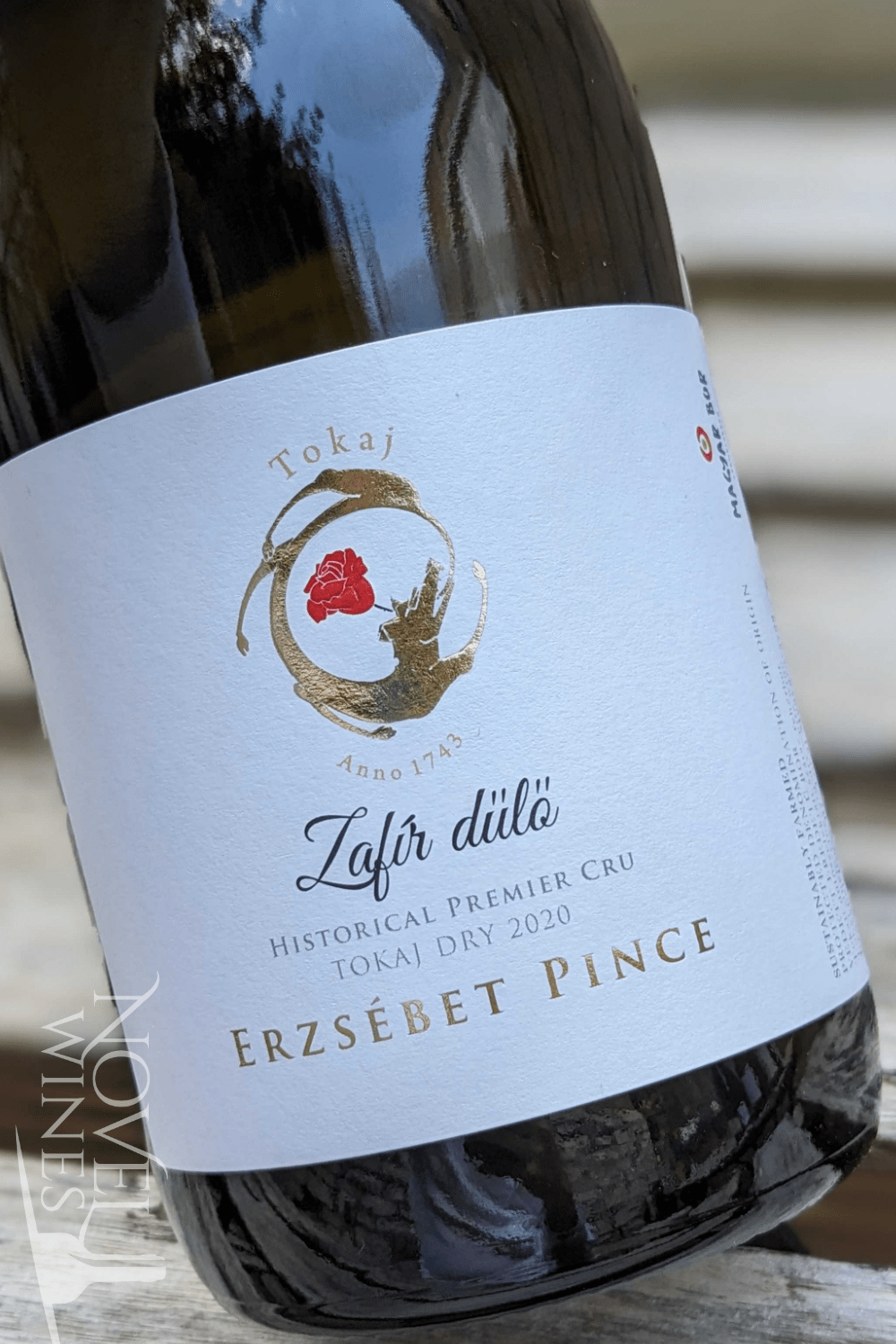 Erzsebet Pince White Wine Erzsebet Pince Zafir Dűlő Single Vineyard 2020, Hungary