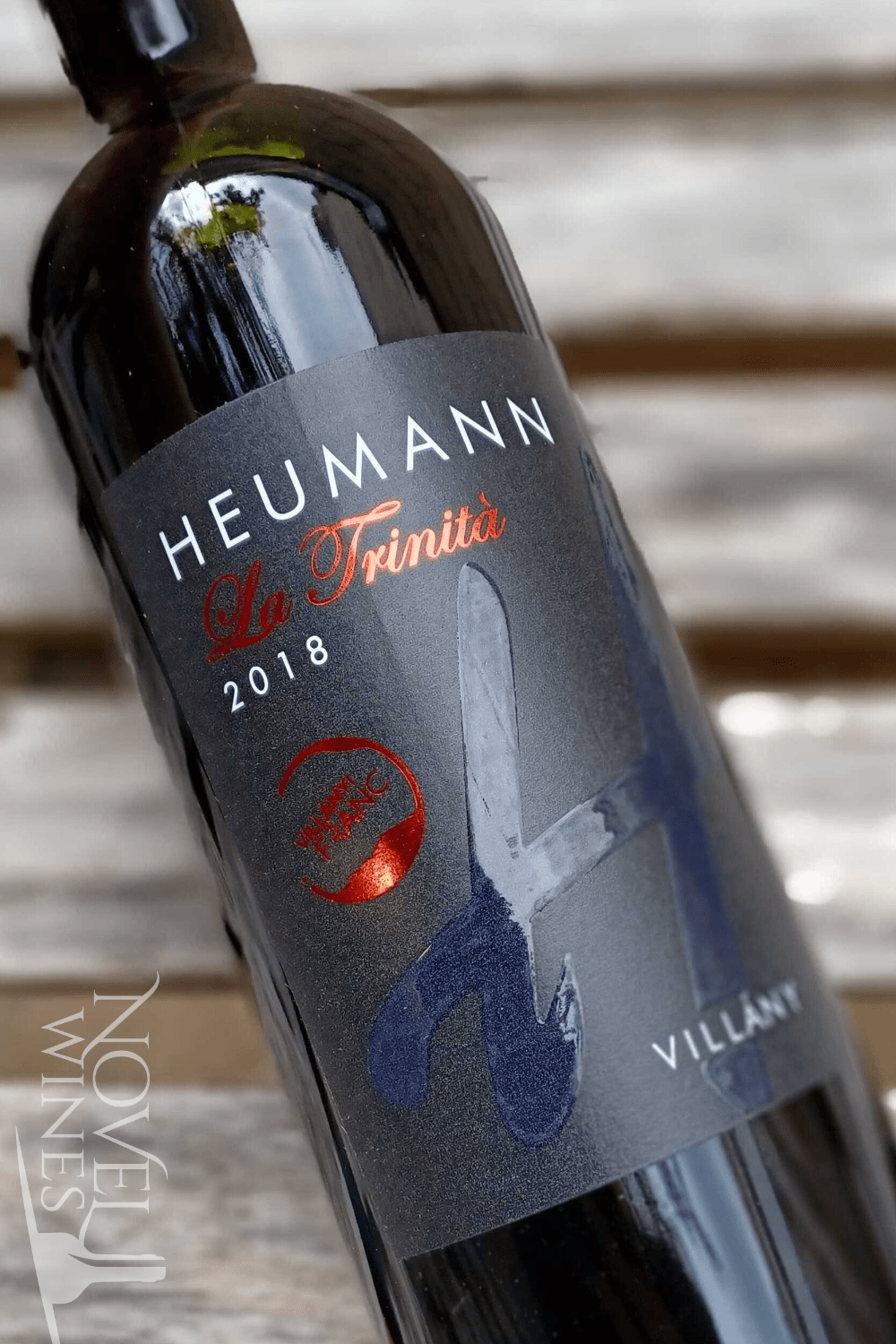 Heumann Red Wine Heumann La Trinita Villanyi Franc 2018, Hungary