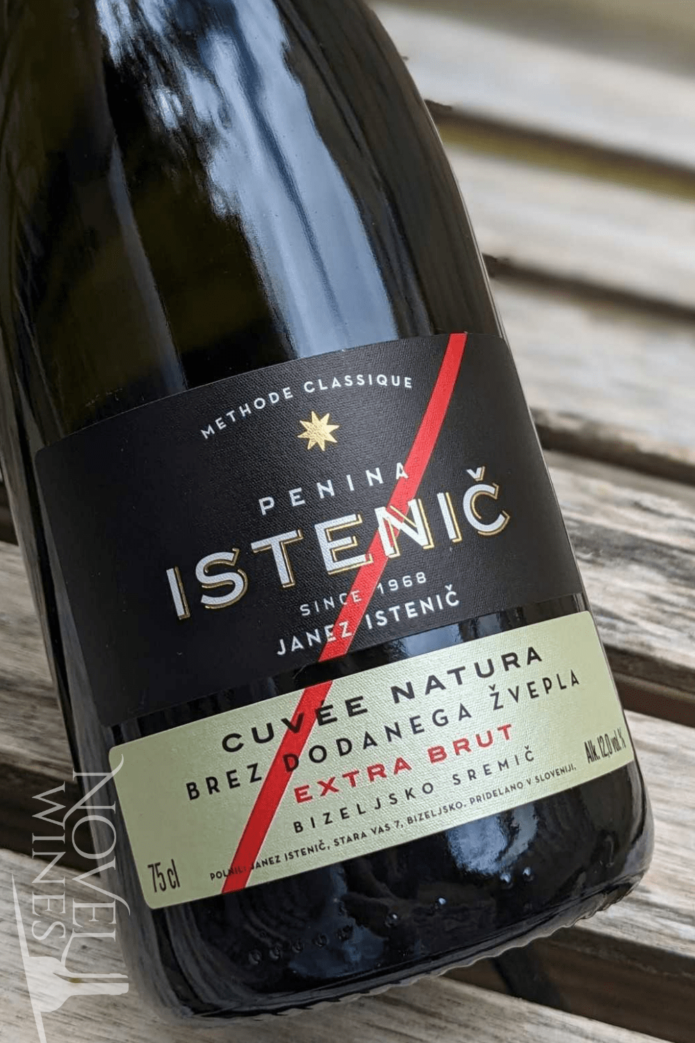 Istenic Sparkling Wine Istenic Cuvée Natura Sparkling 2020, Slovenia