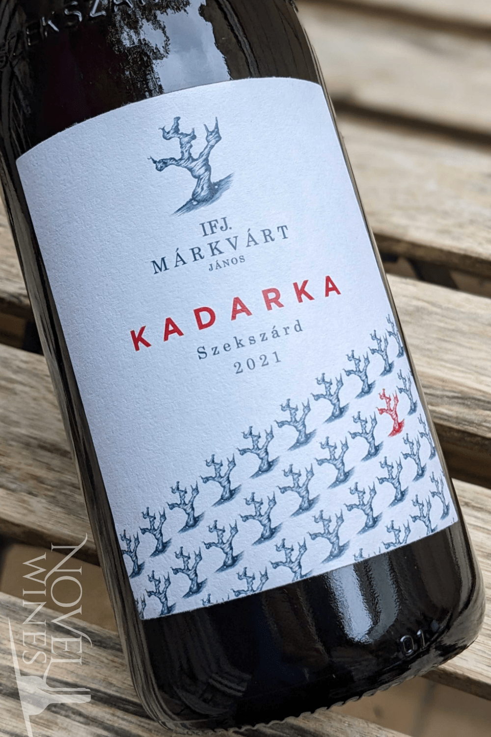Hungarian shop red wine
