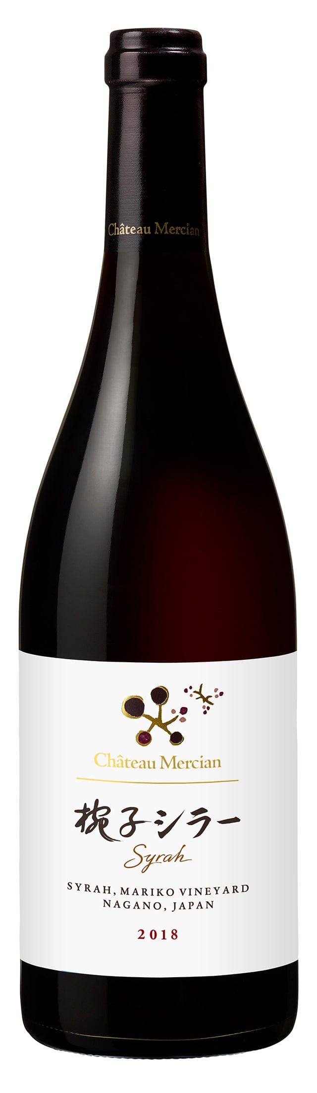 Novel Wines Chateau Mercian Syrah 'Mariko', 2020,  Japan