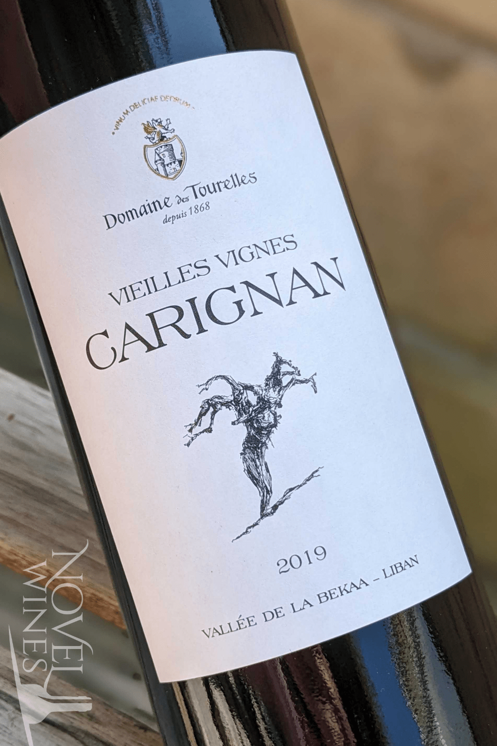 Novel Wines Domaine Des Tourelles Vieilles Vignes Carignan 2019, Lebanon