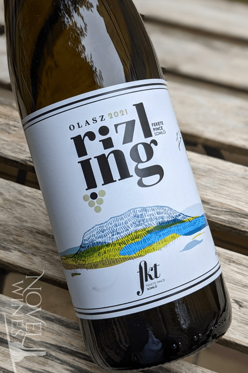 Novel Wines Fekete Pince Olaszrizling 2021, Hungary