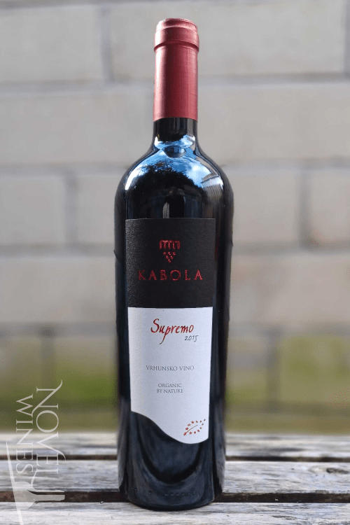 Novel Wines Kabola Supremo 2015, Croatia