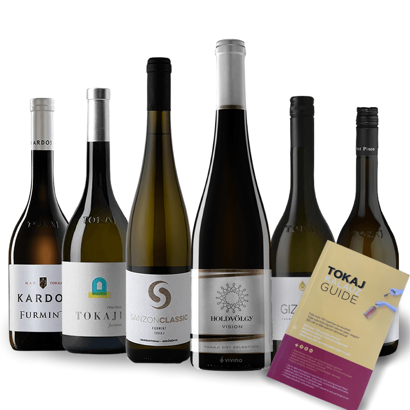 Novel Wines Mixed Case Fabulous Furmint Dry Case (inc free Tokaj Guide book) - Six Bottle Mixed Case Offer