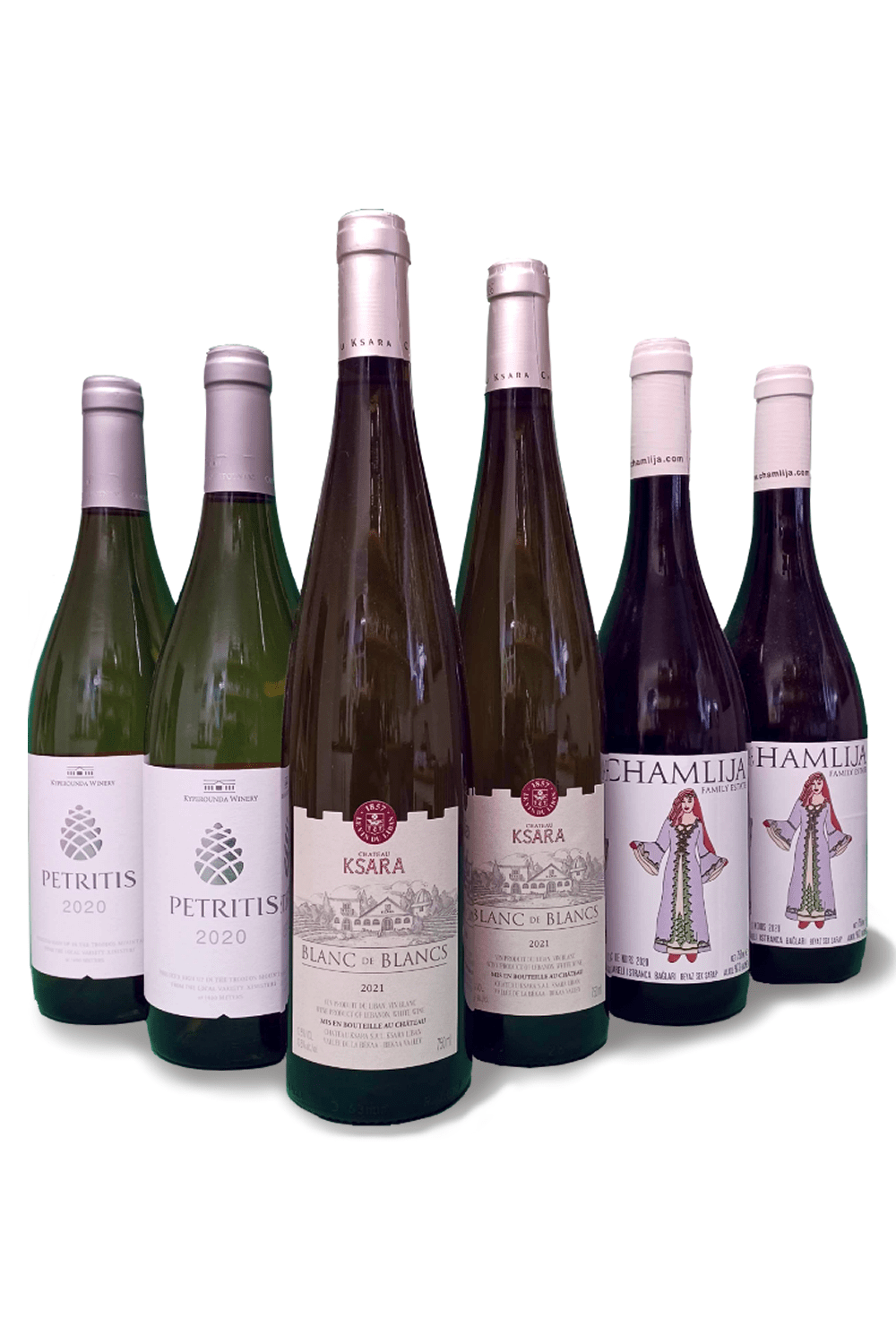 Novel Wines Mixed Case Our Deal On Eastern Med Whites - Six Bottle Mixed Case Offer