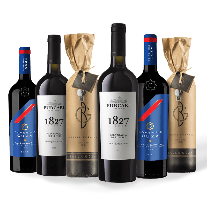 Novel Wines Mixed Case Our Deal On Moldovan & Romanian Red Wines - Six Bottle Mixed Case Offer