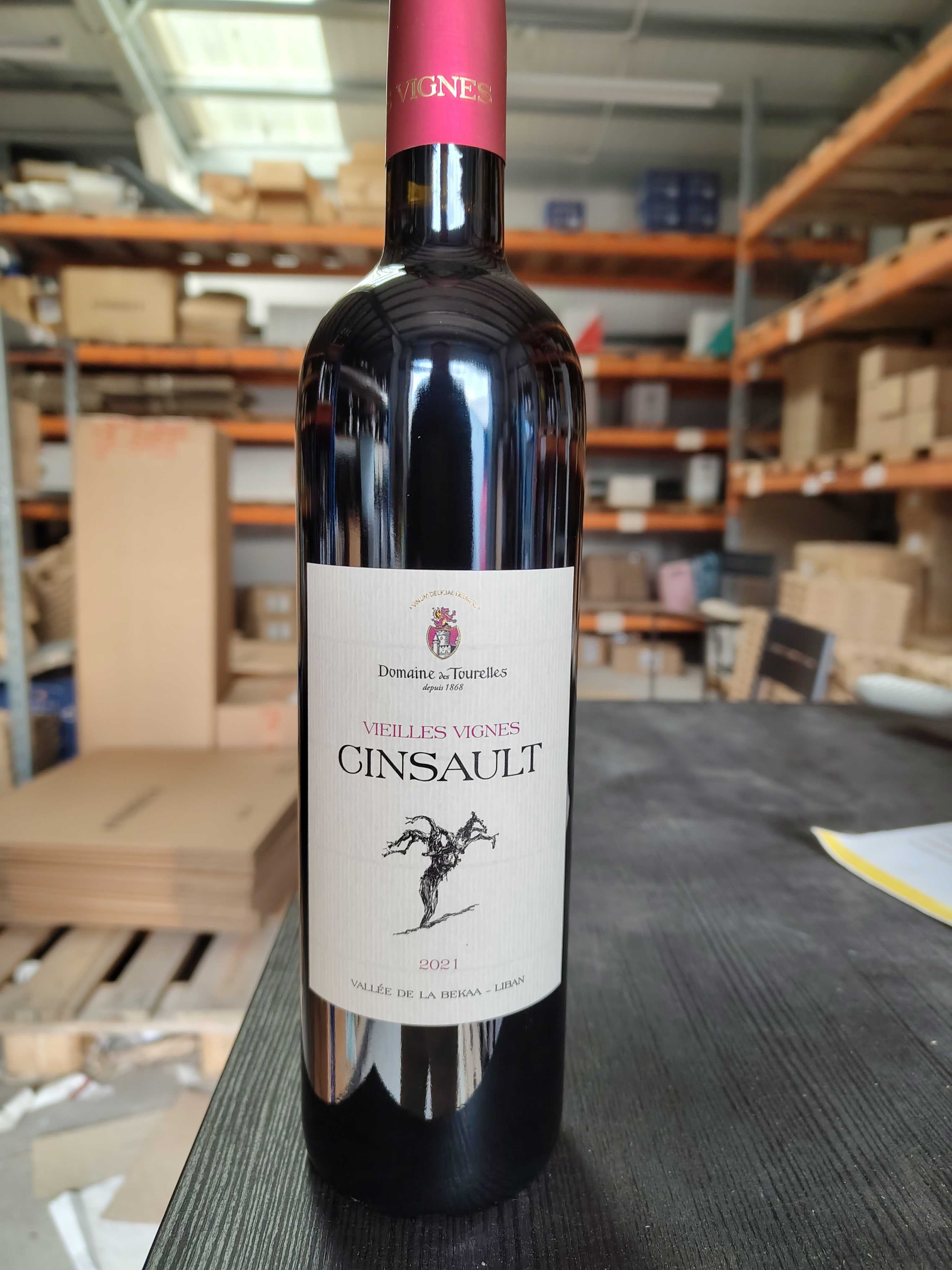 Novel Wines Red Wine Domaine Tourelles Vieilles Vignes Cinsault, Lebanon