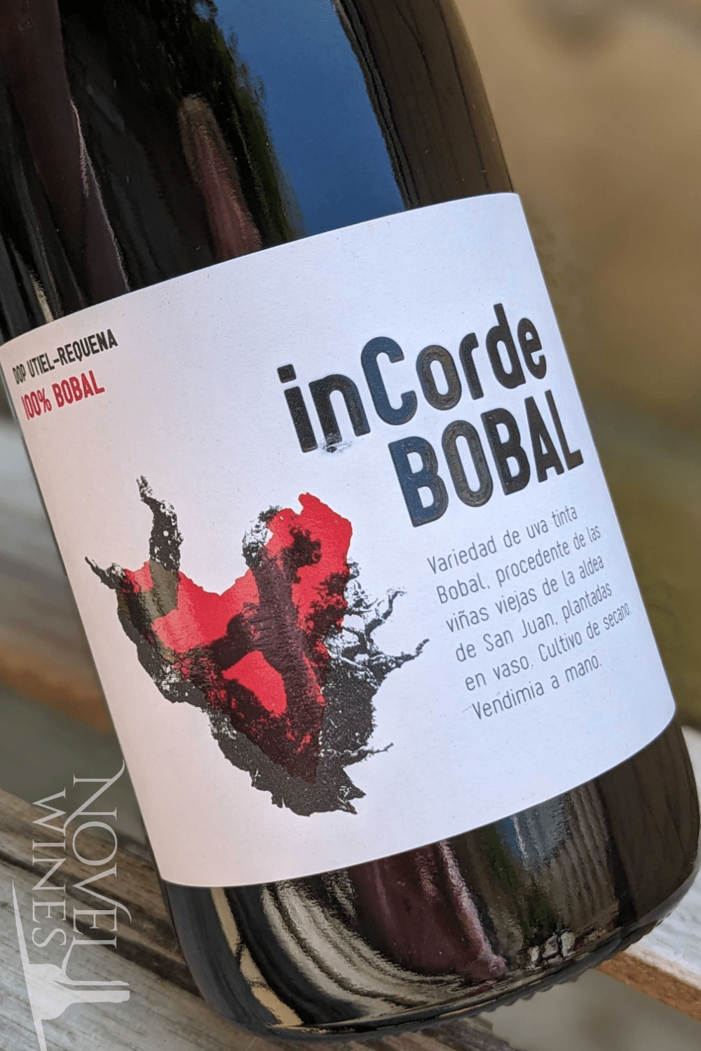 Novel Wines Red Wine San Juan Bautista inCorde Bush Vine Bobal 2021, Spain