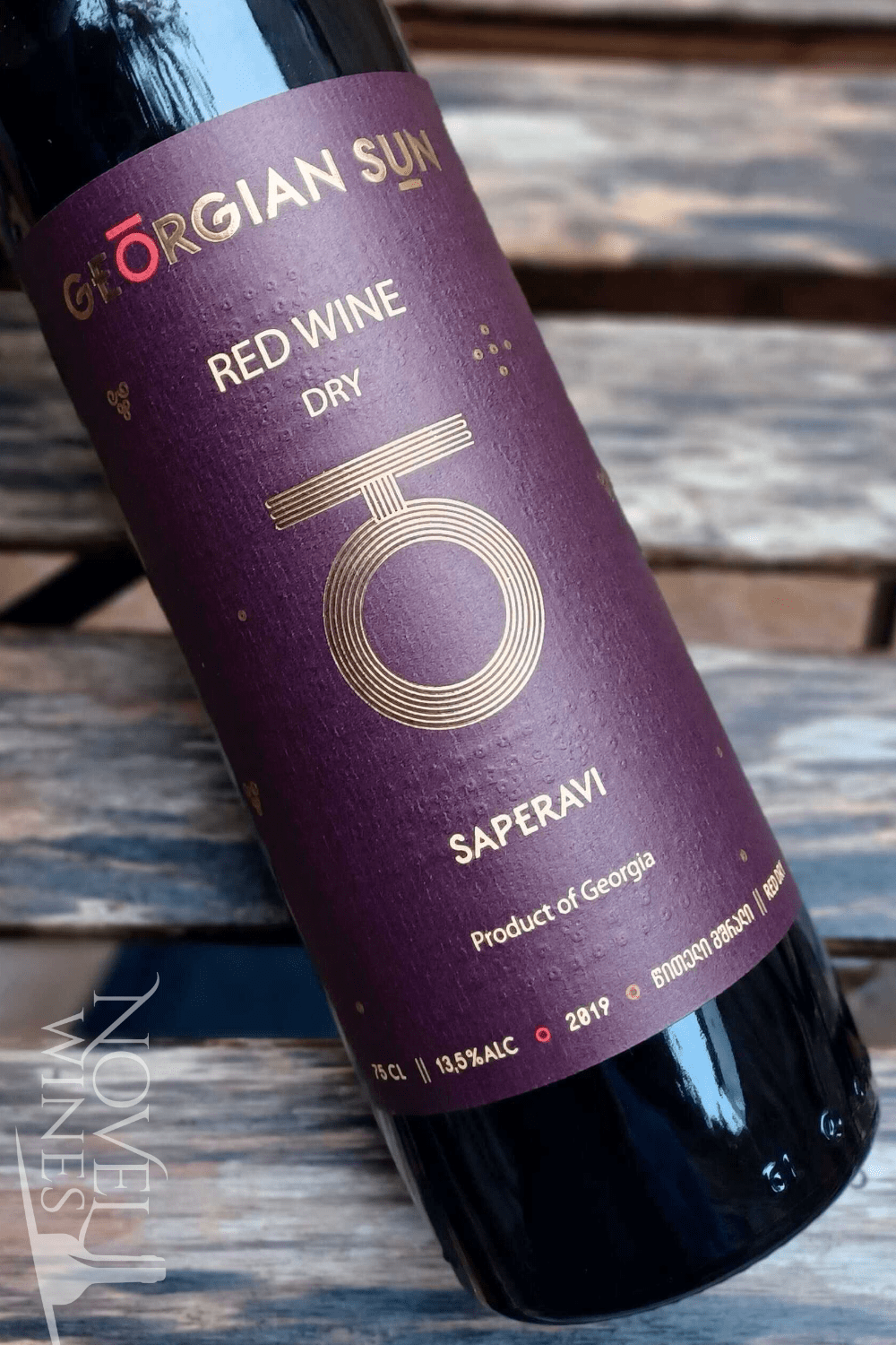 Novel Wines Red Wine Vazisubani Estate Georgian Sun Saperavi 2018, Georgia