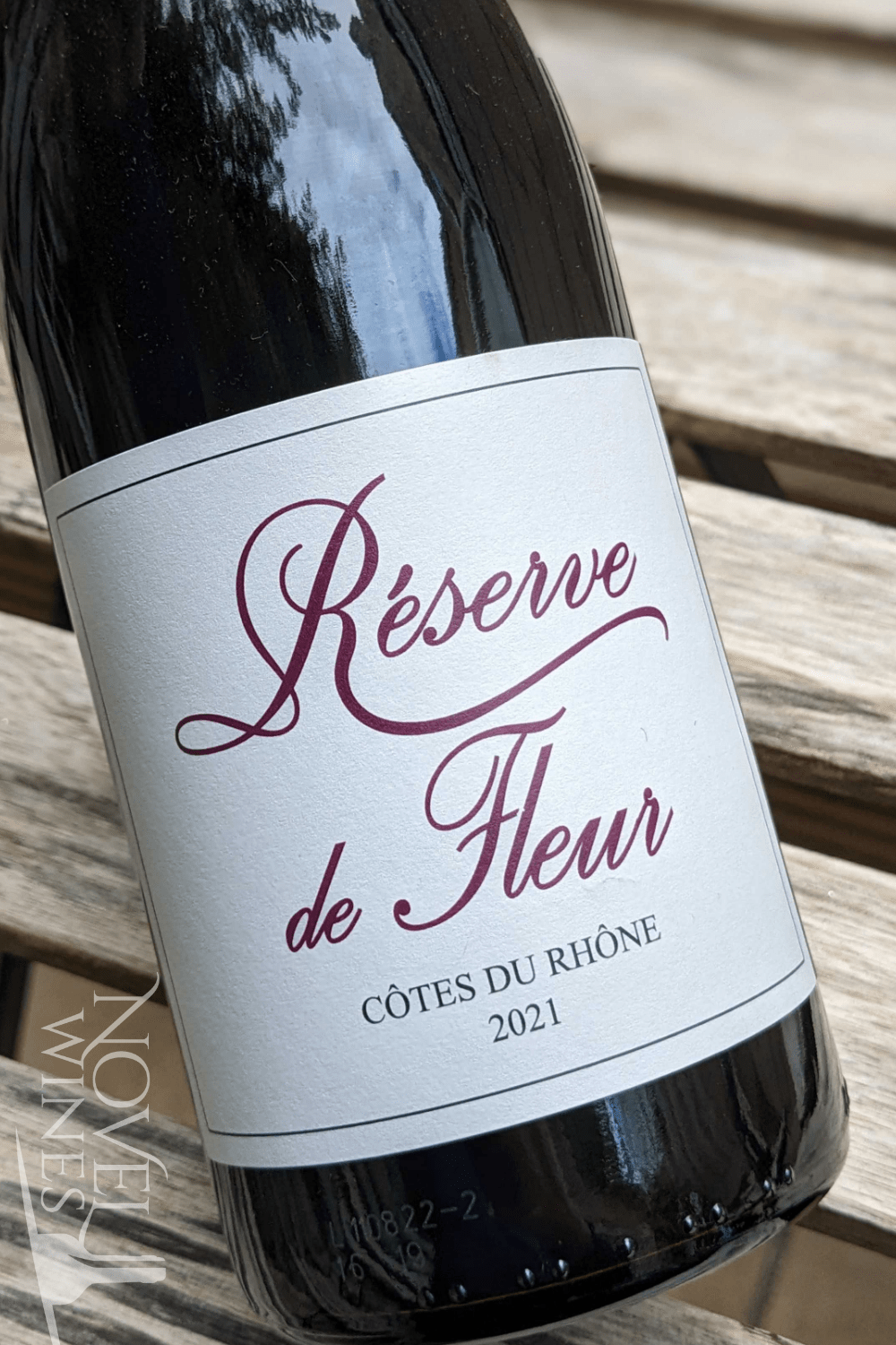 Novel Wines Reserve de Fleur Cotes du Rhone 2021, France