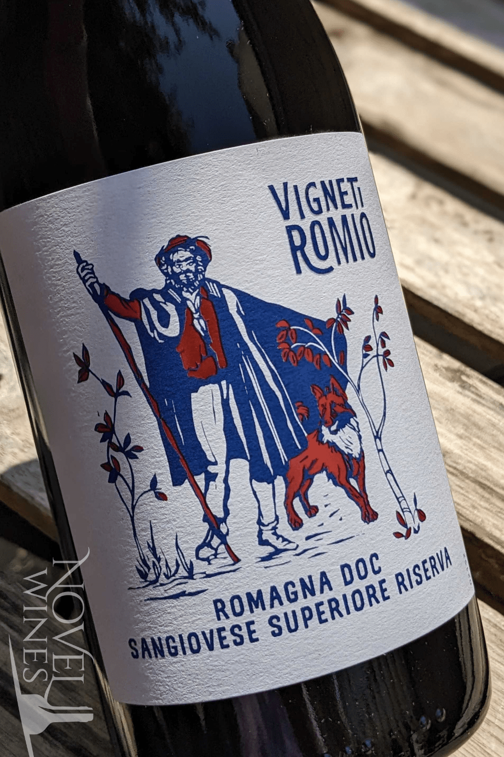 Novel Wines Vigneti Romio Sangiovese Superiore Riserva 2019, Italy
