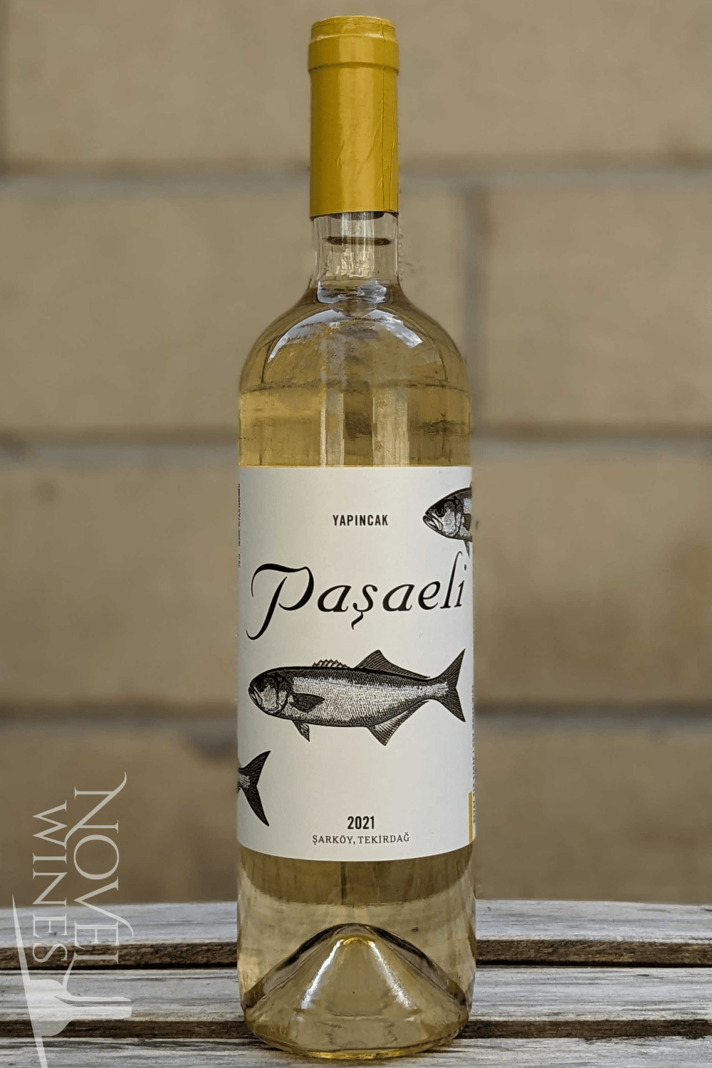 Novel Wines White Wine Pasaeli Şarköy Yapincak Limited Edition 2021, Turkey